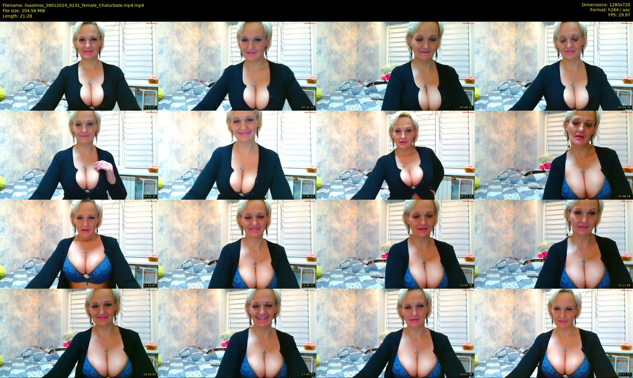 lisasimsx — 22 minute Chaturbate female cam show recording, 720p, Jan 28, 2024