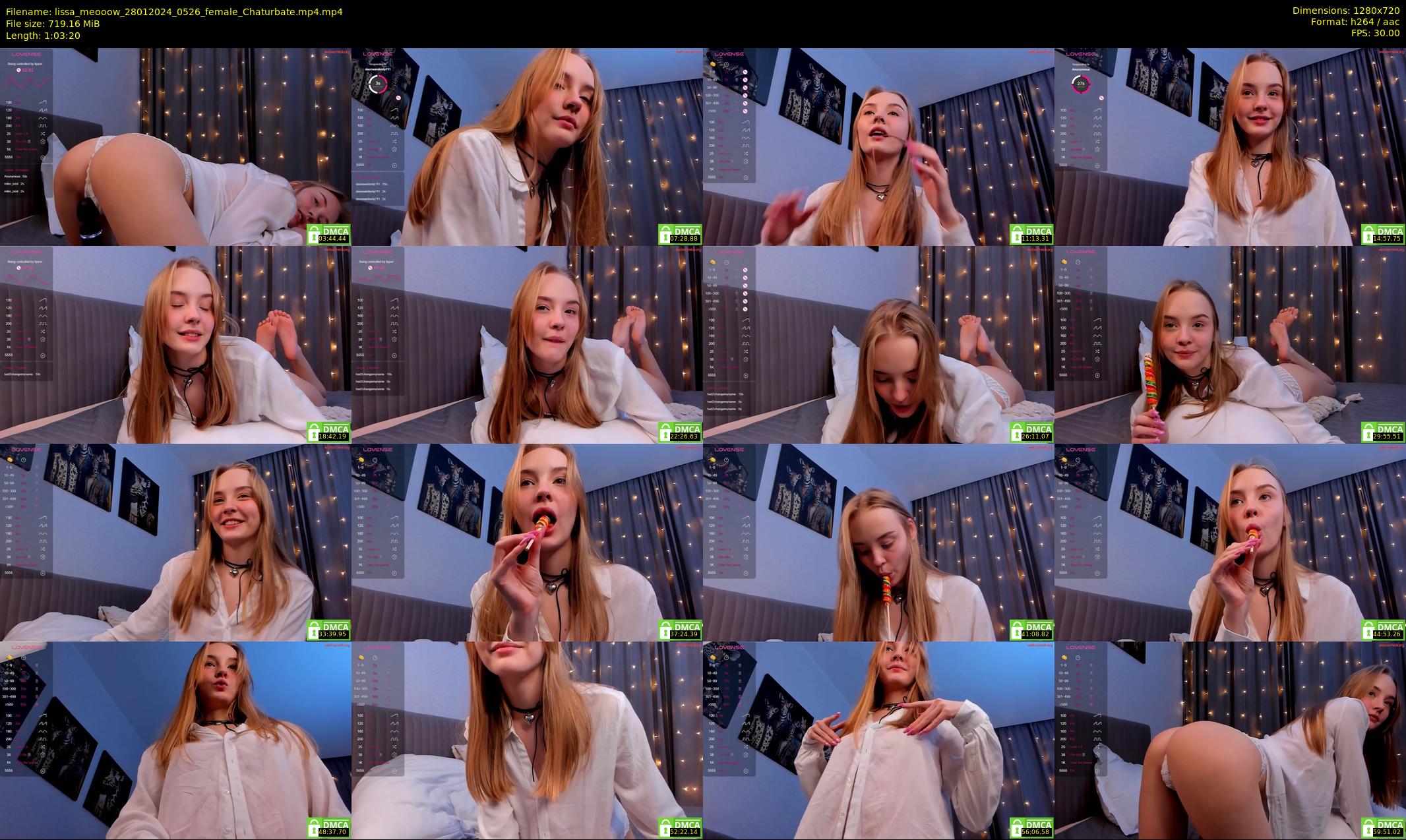 lissa_meooow — 64 minute Chaturbate female cam show recording, 720p, Jan 28, 2024