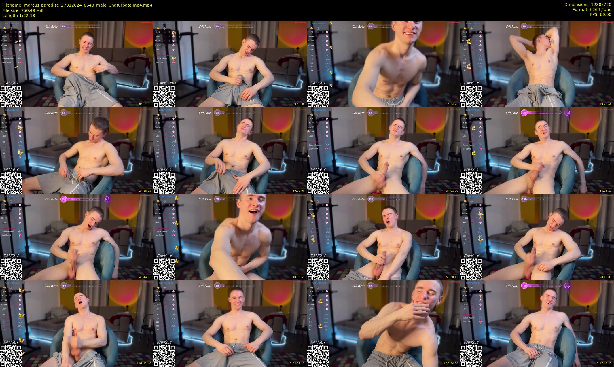 marcus_paradise — 83 minute Chaturbate male cam show recording, 720p, Jan 27, 2024