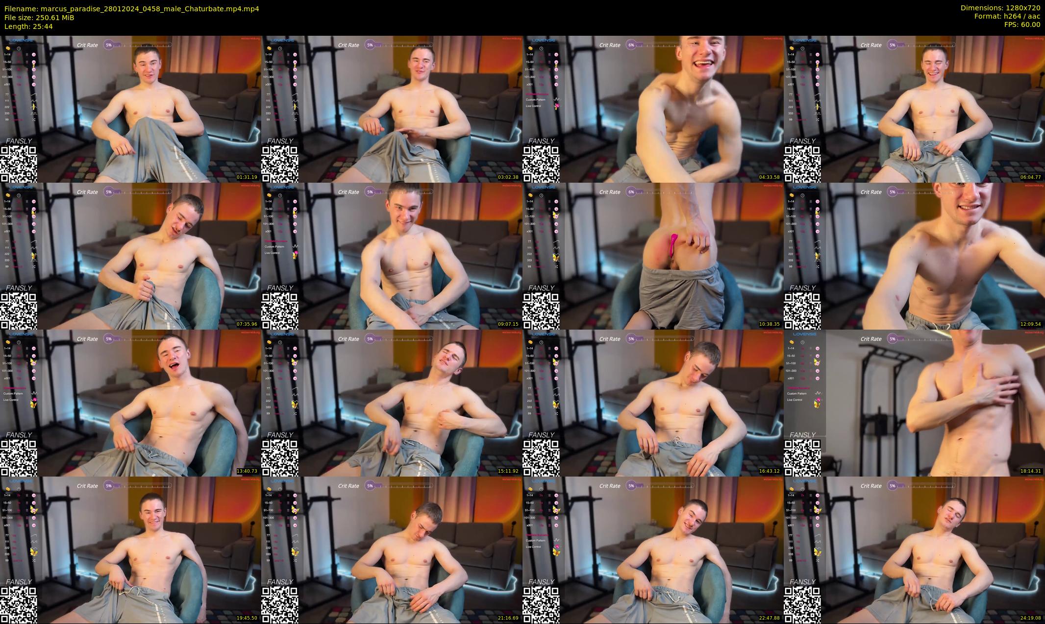marcus_paradise — 26 minute Chaturbate male cam show recording, 720p, Jan 28, 2024