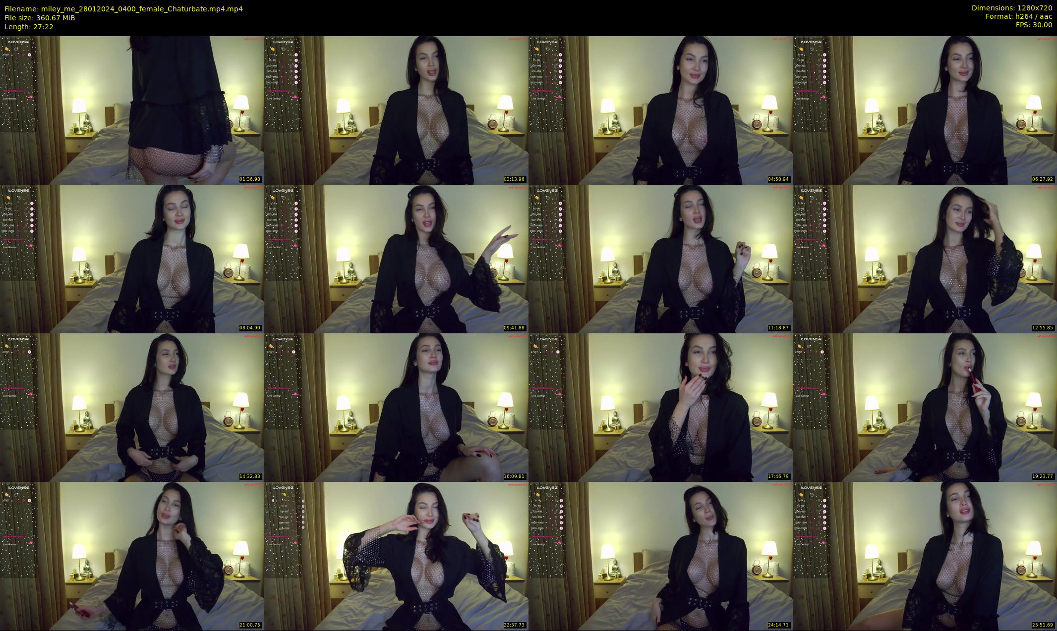 miley_me — 28 minute Chaturbate female cam show recording, 720p, Jan 28, 2024