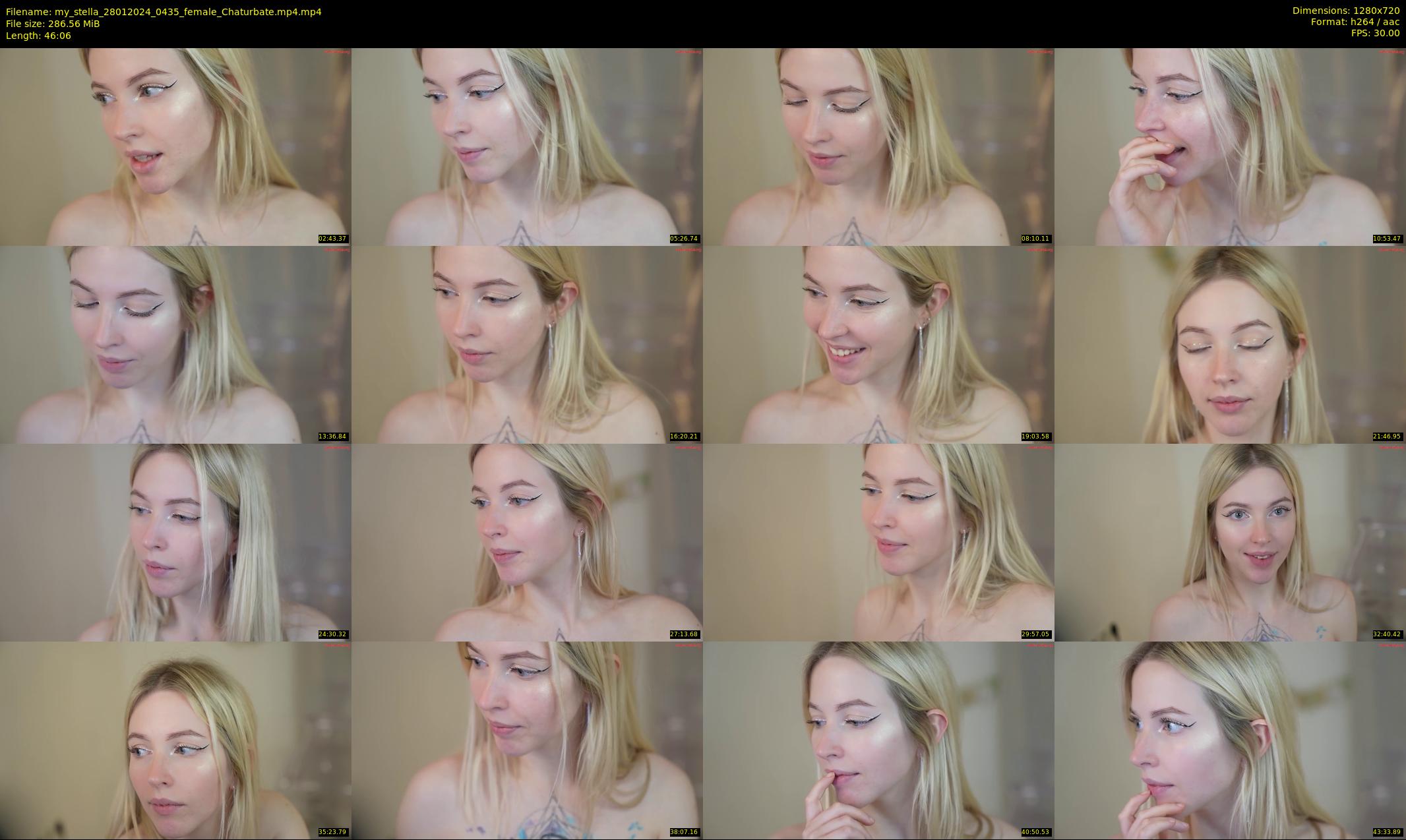 my_stella — 47 minute Chaturbate female cam show recording, 720p, Jan 28, 2024