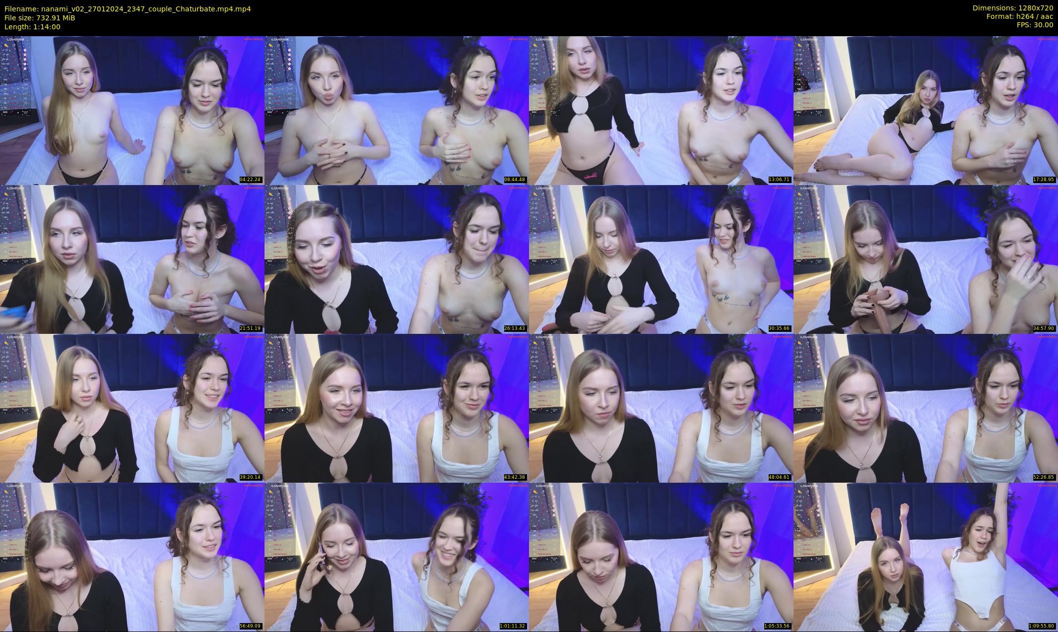 nanami_v02 — 74 minute Chaturbate couple cam show recording, 720p, Jan 27, 2024