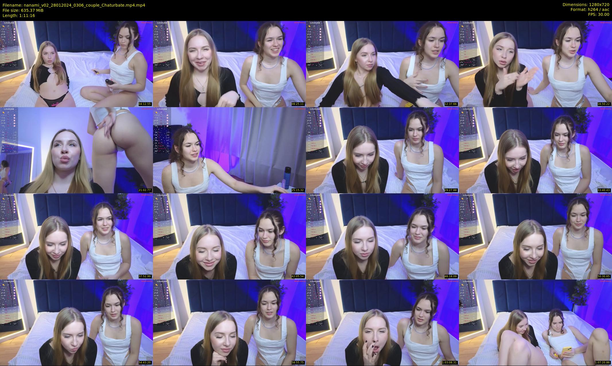 nanami_v02 — 72 minute Chaturbate couple cam show recording, 720p, Jan 28, 2024