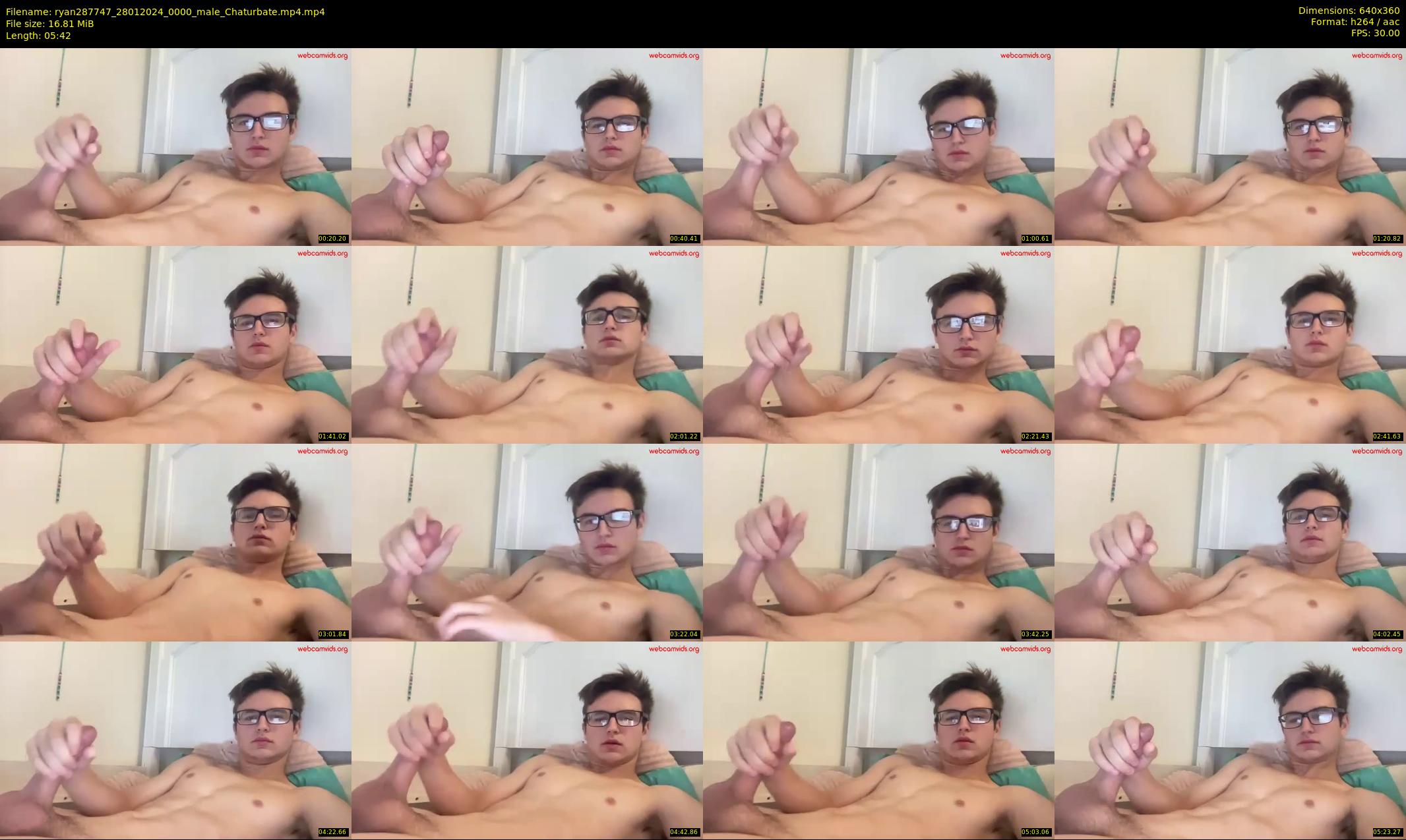 ryan287747 — 6 minute Chaturbate male cam show recording, 360p, Jan 28, 2024
