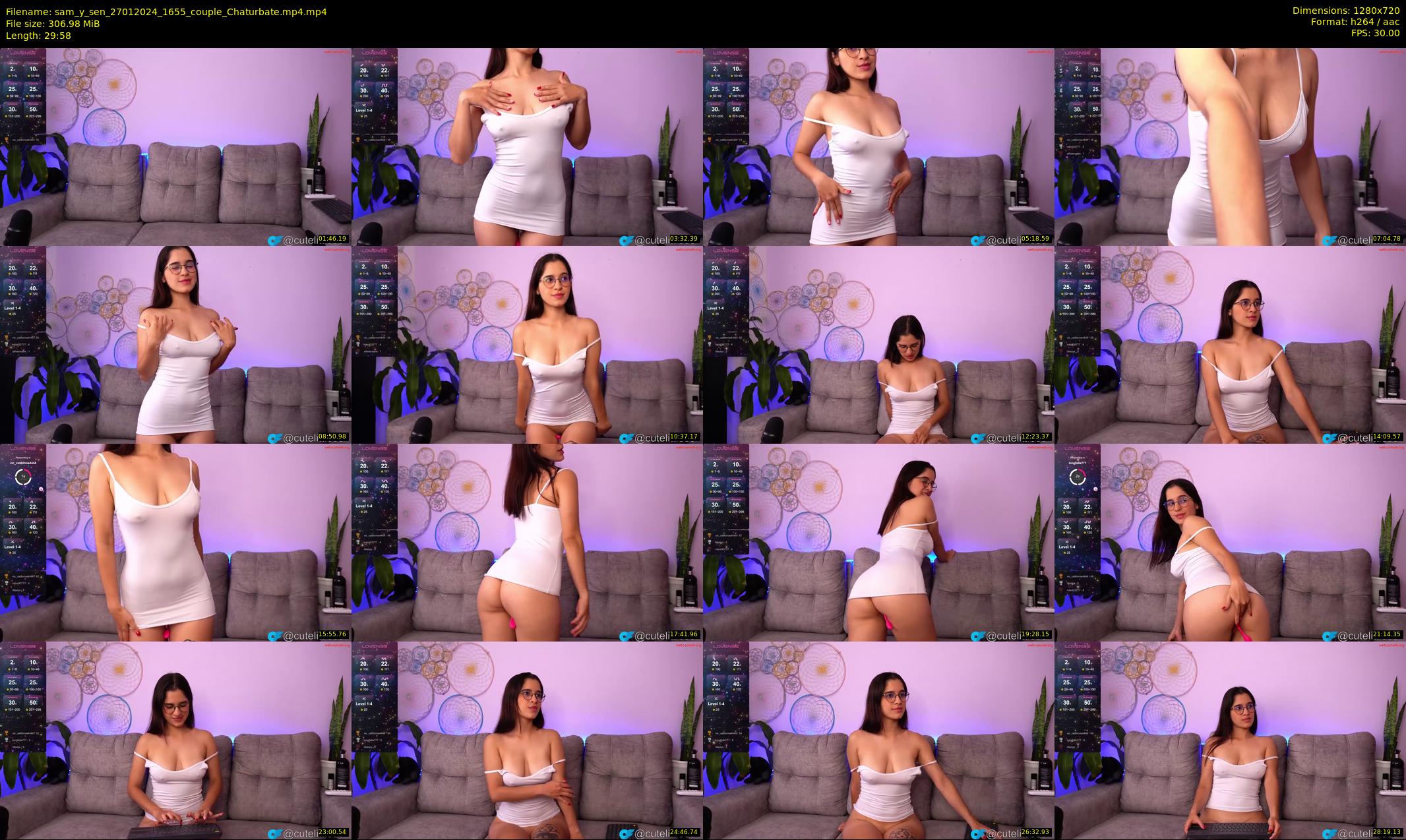 sam_y_sen — 30 minute Chaturbate couple cam show recording, 720p, Jan 27, 2024