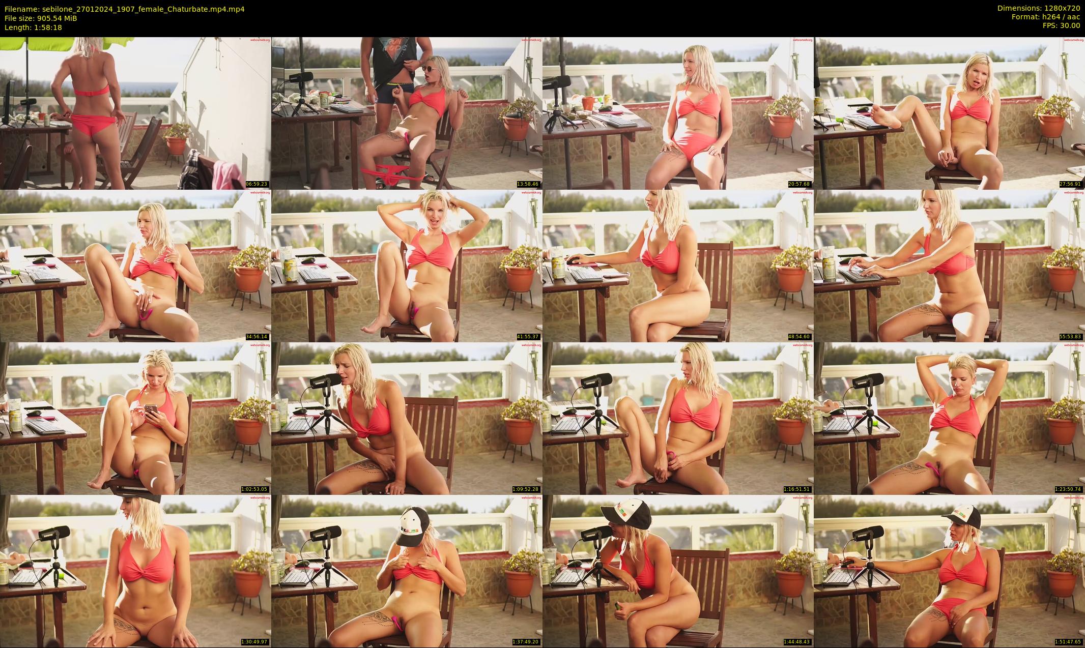 sebilone — 119 minute Chaturbate couple cam show recording, 720p, Jan 27, 2024