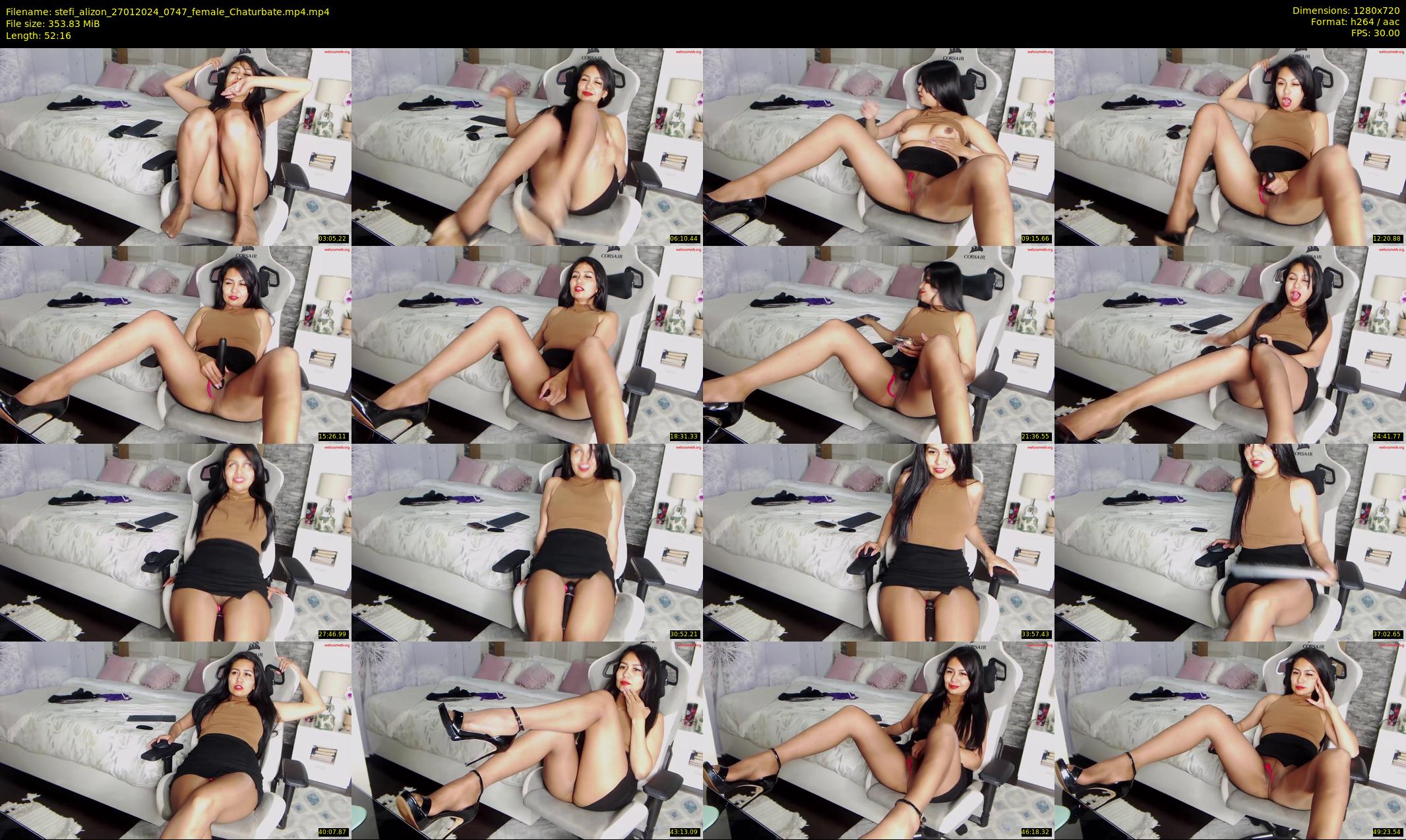 stefi_alizon — 53 minute Chaturbate female cam show recording, 720p, Jan 27, 2024