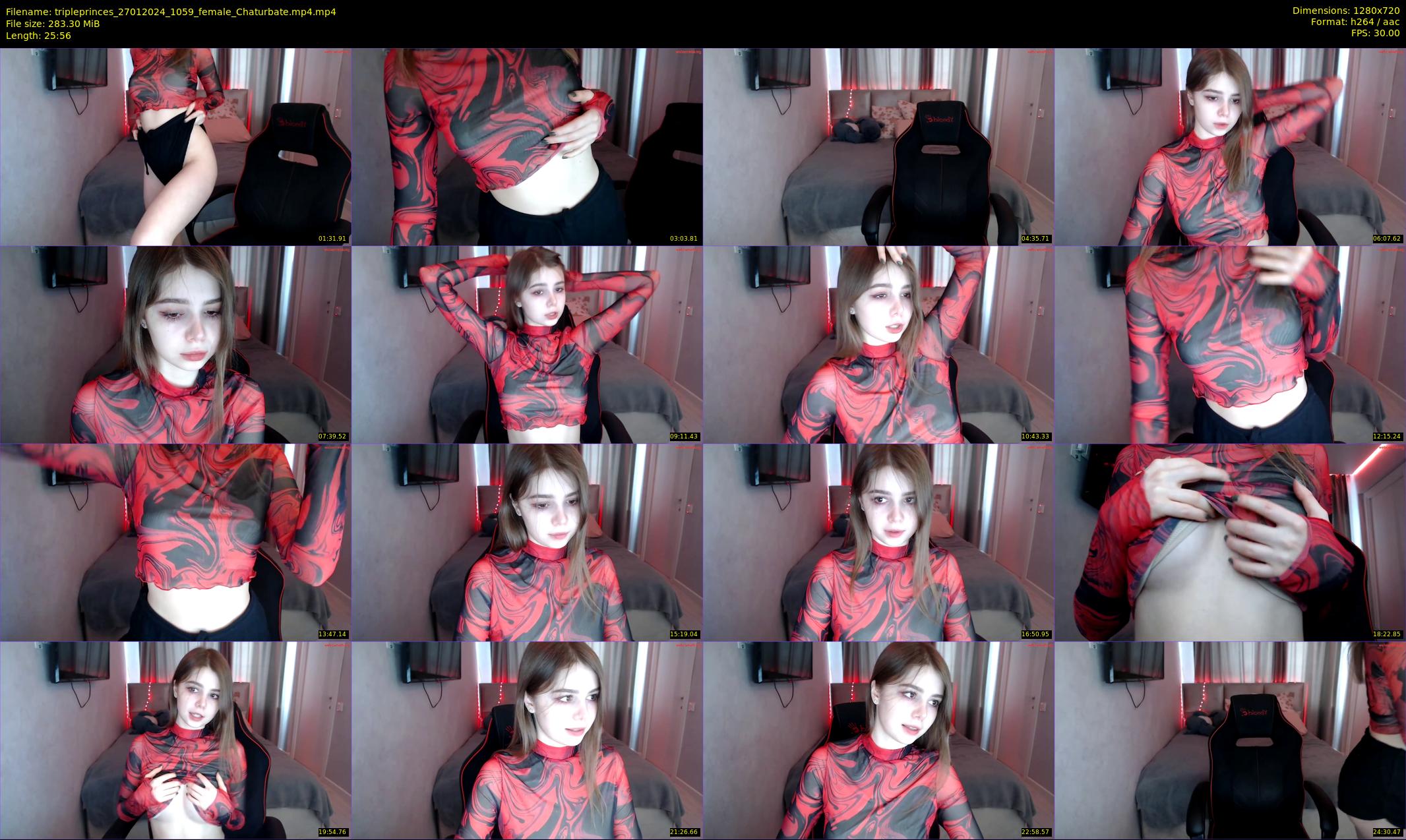 tripleprinces — 26 minute Chaturbate female cam show recording, 720p, Jan 27, 2024