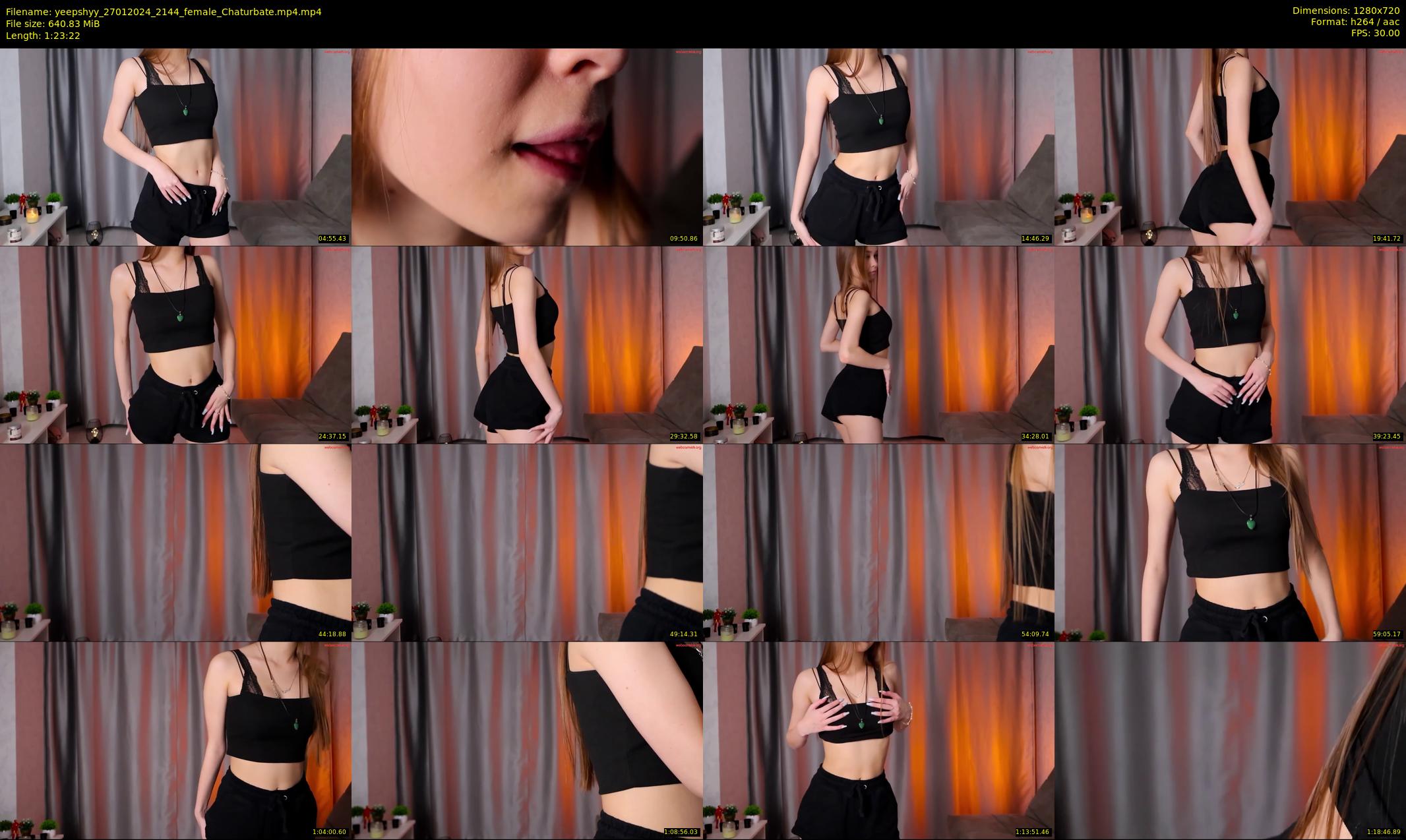 yeepshyy — 84 minute Chaturbate female cam show recording, 720p, Jan 27, 2024
