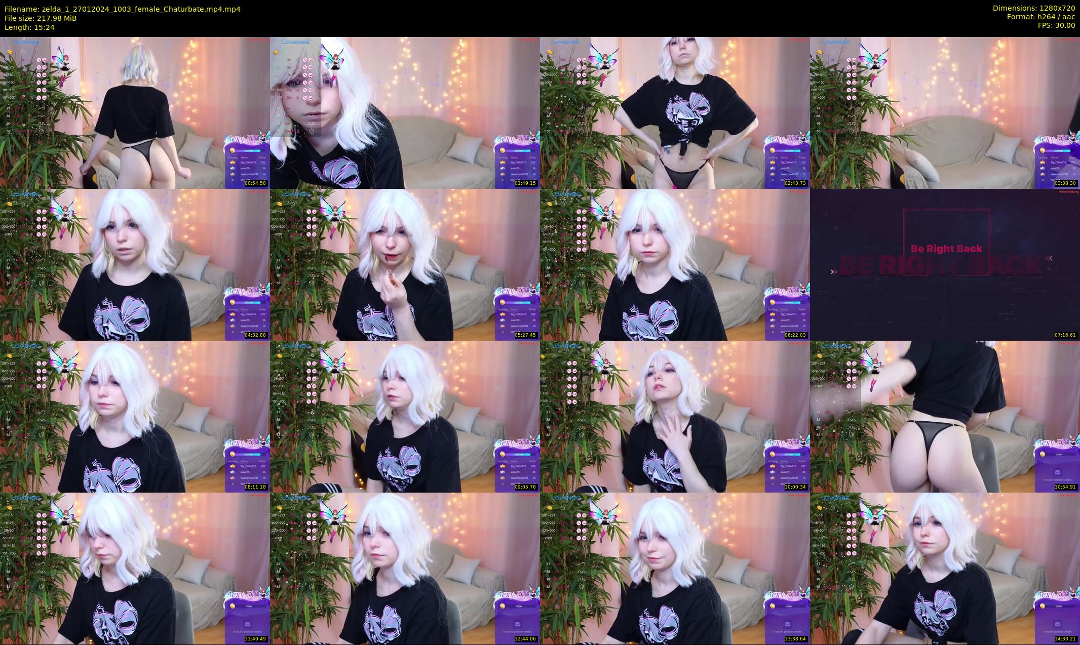 zelda_1 — 16 minute Chaturbate female cam show recording, 720p, Jan 27, 2024
