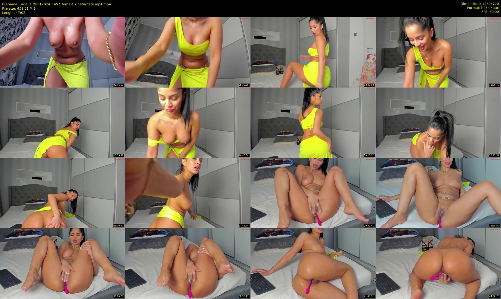 _adelle — 48 minute Chaturbate female cam show recording, 720p, Jan 28, 2024