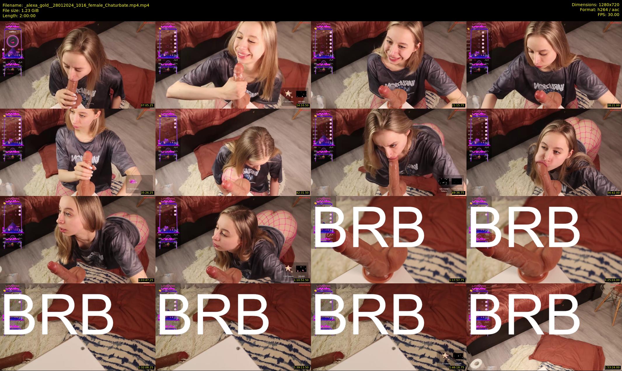 _alexa_gold_ — 120 minute Chaturbate female cam show recording, 720p, Jan 28, 2024