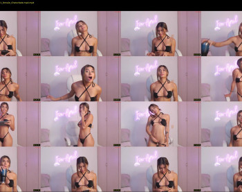 abril_w18 — 12 minute Chaturbate female cam show recording, 720p, Jan 29, 2024