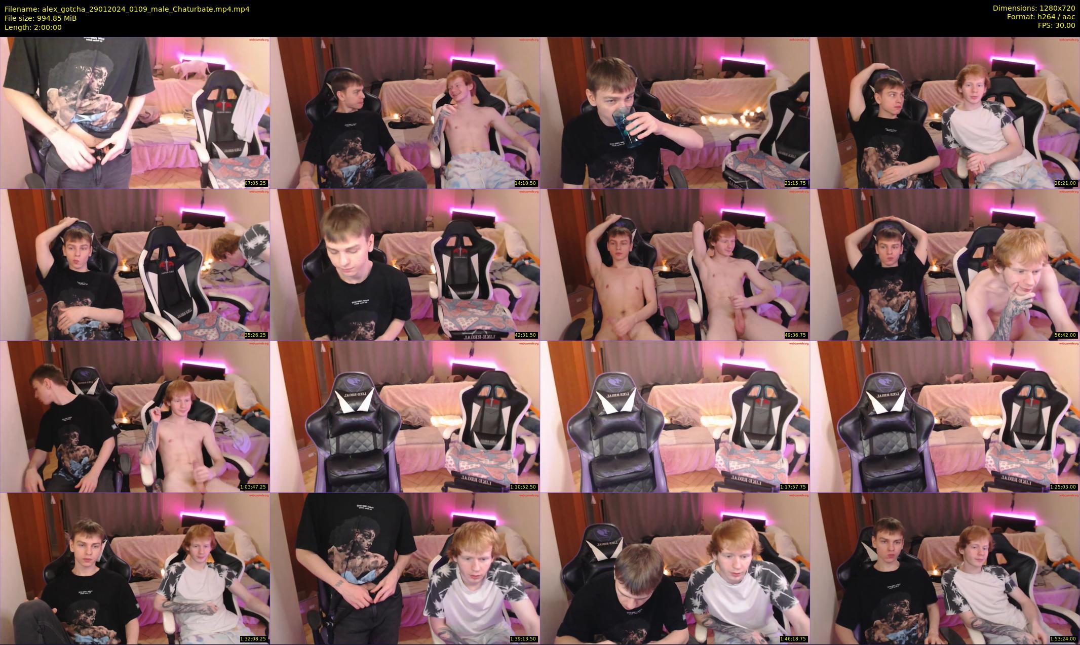 alex_gotcha — 120 minute Chaturbate male cam show recording, 720p, Jan 29, 2024