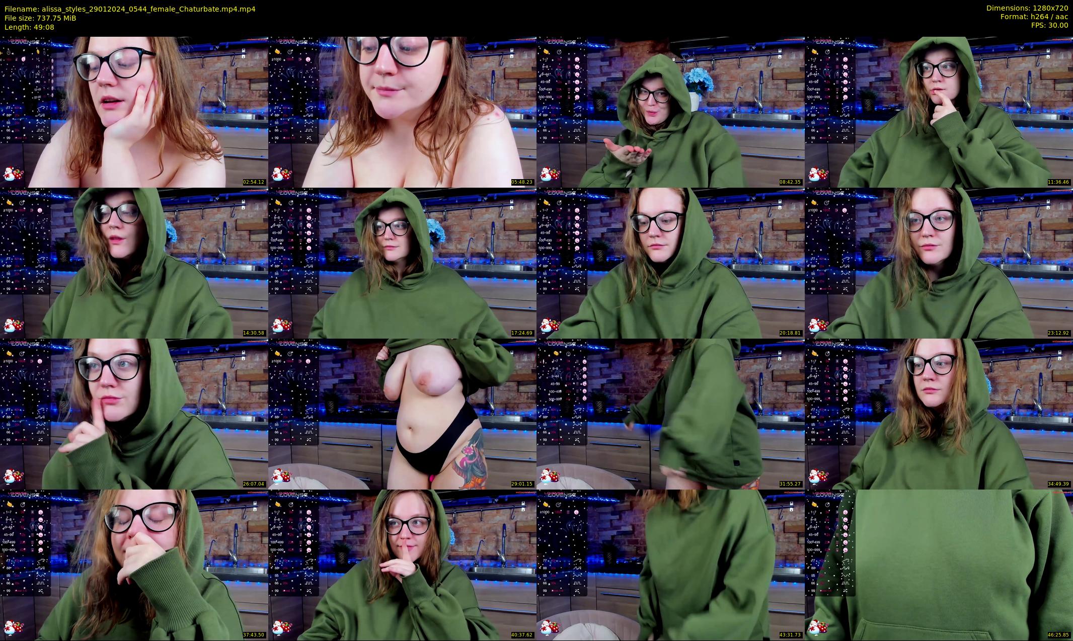 alissa_styles — 50 minute Chaturbate female cam show recording, 720p, Jan 29, 2024