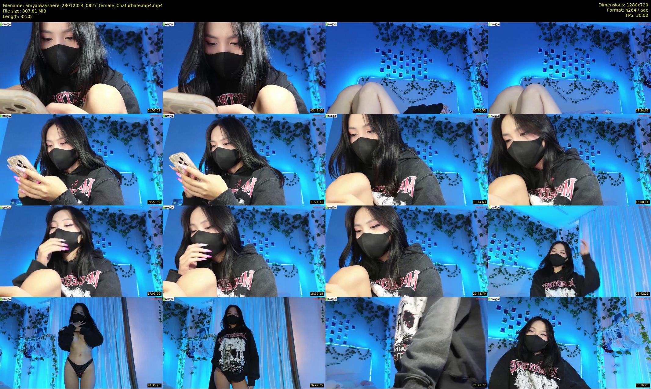 amyalwayshere — 33 minute Chaturbate female cam show recording, 720p, Jan 28, 2024