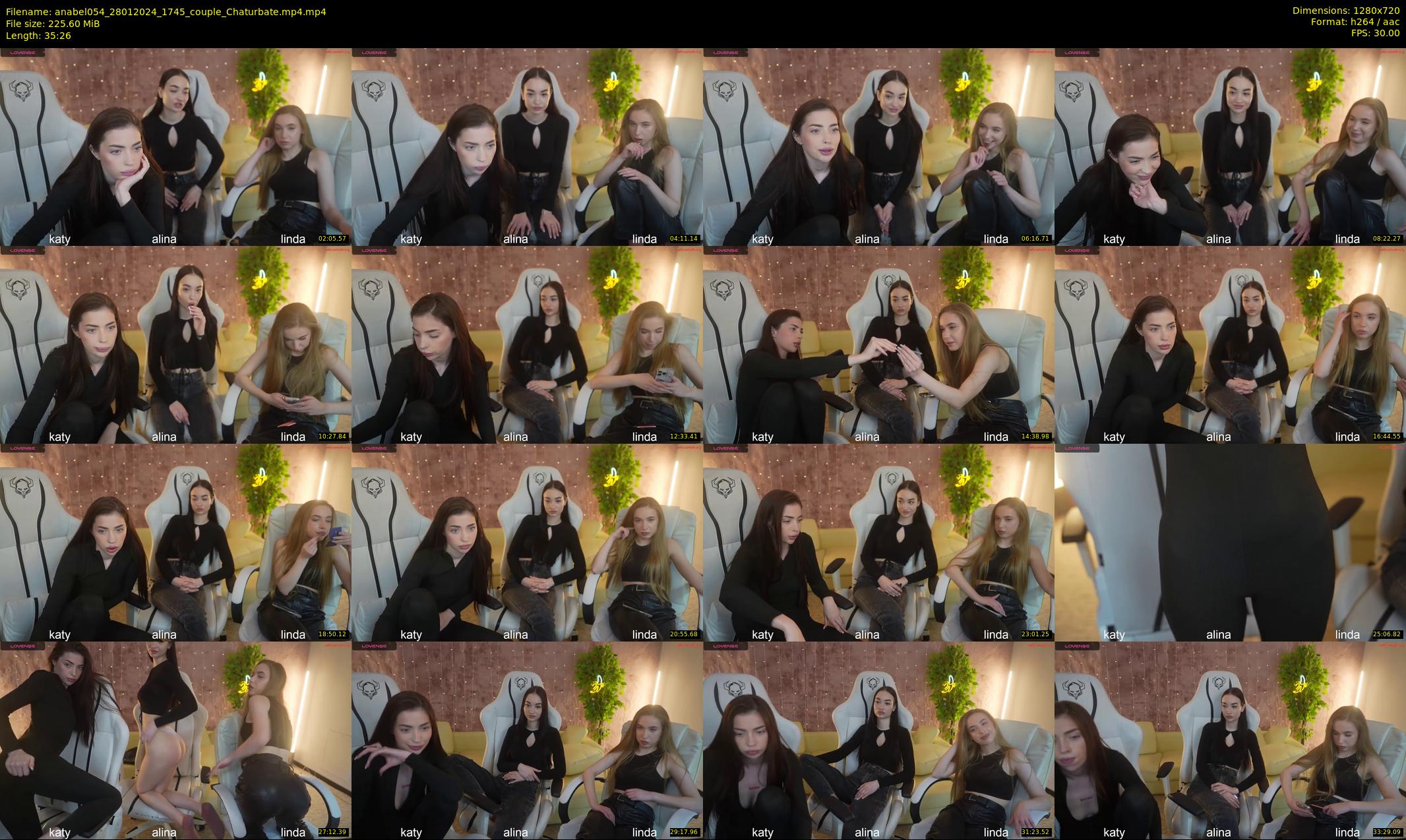 anabel054 — 36 minute Chaturbate female cam show recording, 720p, Jan 28, 2024