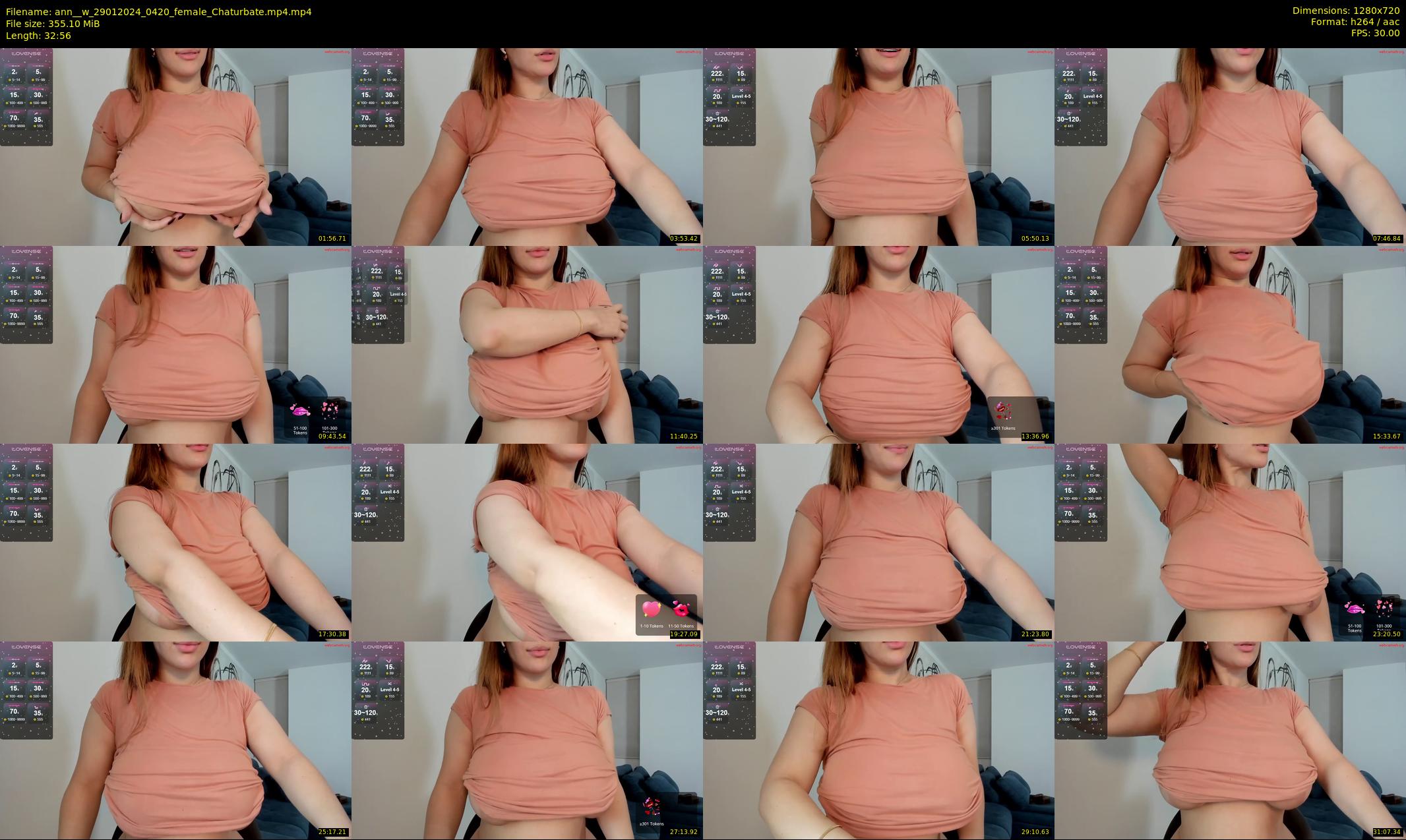 ann__w — 33 minute Chaturbate female cam show recording, 720p, Jan 29, 2024