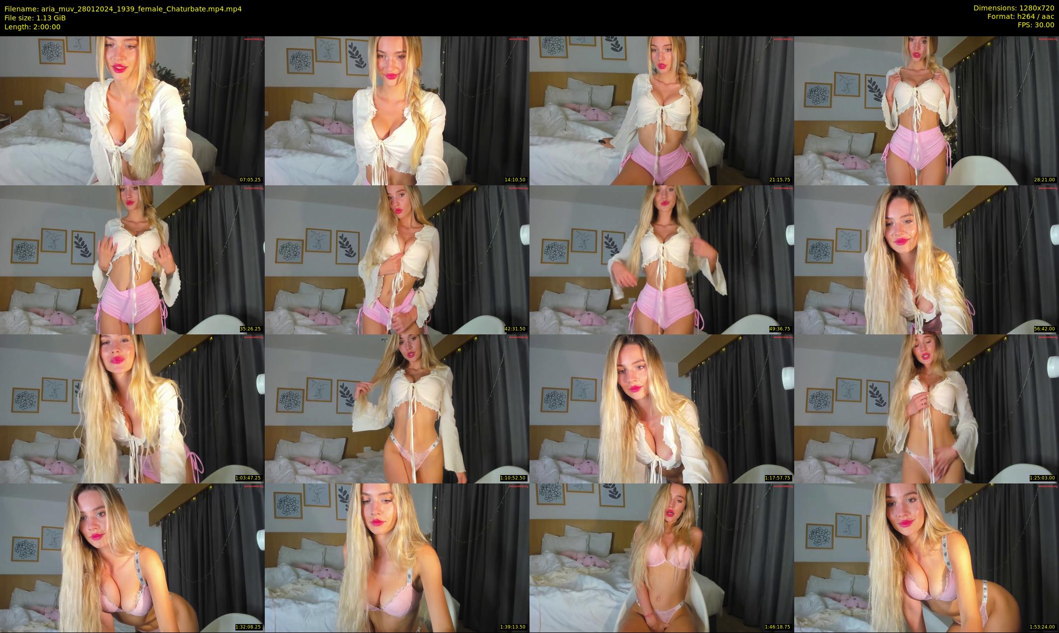 aria_muv — 120 minute Chaturbate female cam show recording, 720p, Jan 28, 2024