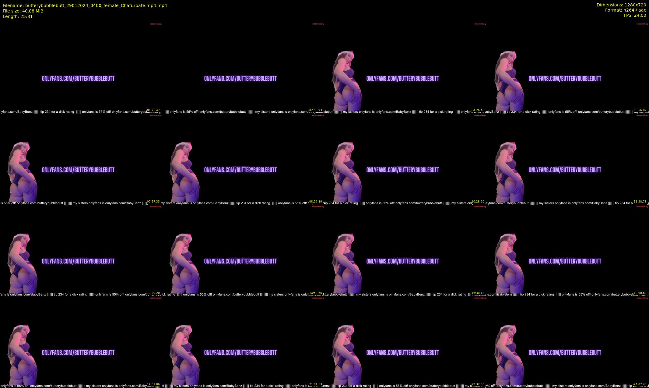 butterybubblebutt — 26 minute Chaturbate couple cam show recording, 720p, Jan 29, 2024