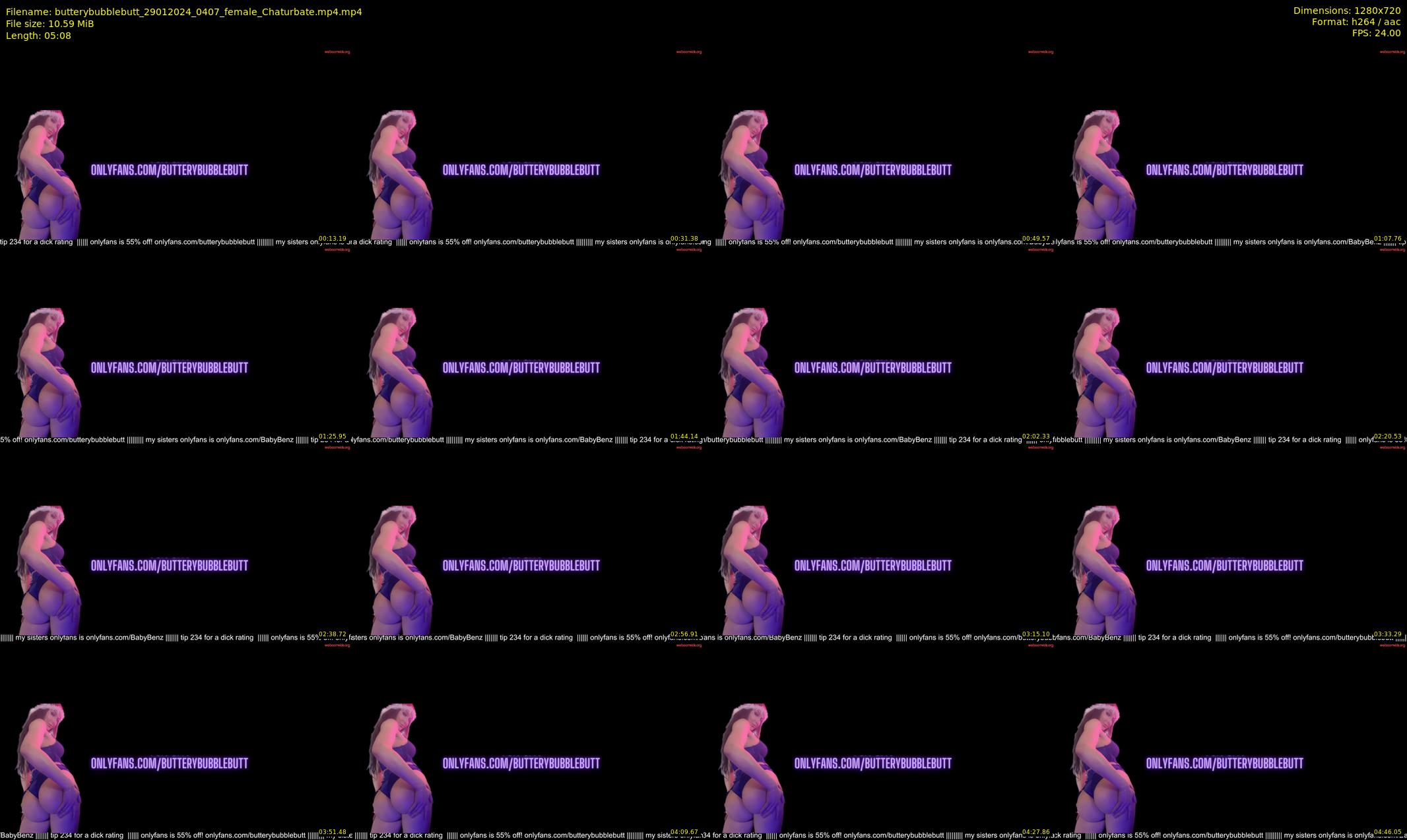 butterybubblebutt — 6 minute Chaturbate couple cam show recording, 720p, Jan 29, 2024