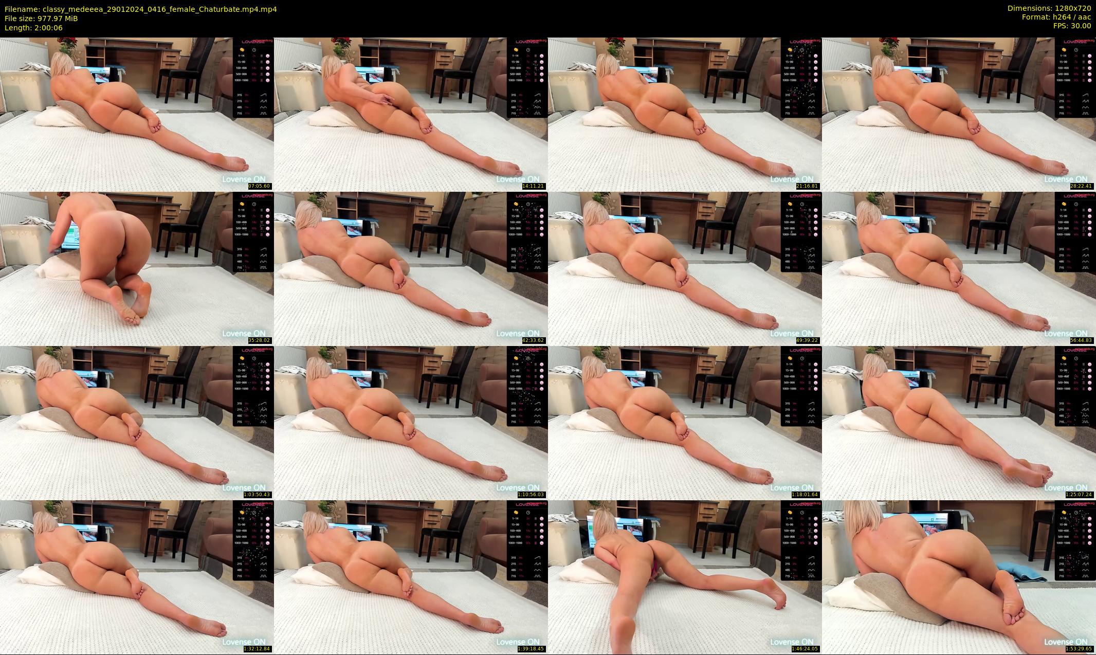 classy_medeeea — 121 minute Chaturbate female cam show recording, 720p, Jan 29, 2024