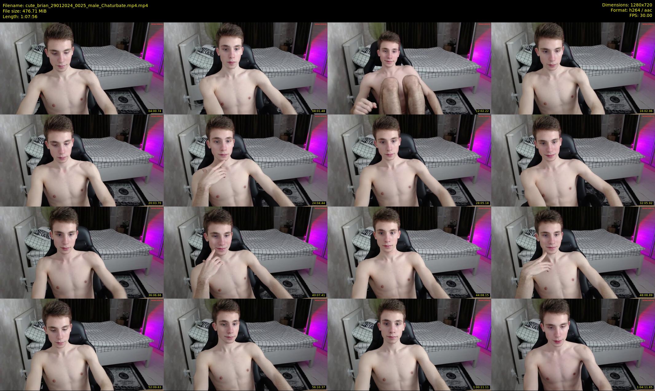 cute_brian — 68 minute Chaturbate male cam show recording, 720p, Jan 29, 2024