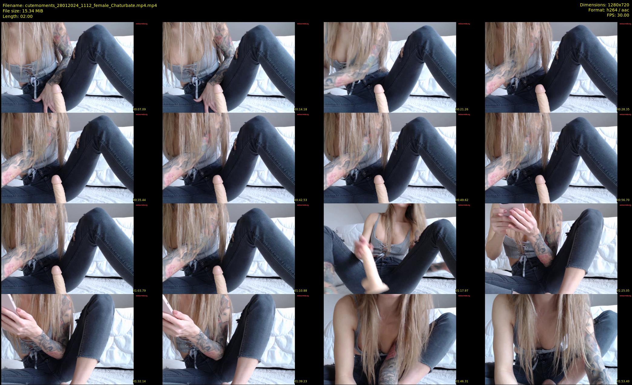 cutemoments — 2 minute Chaturbate female cam show recording, 720p, Jan 28, 2024