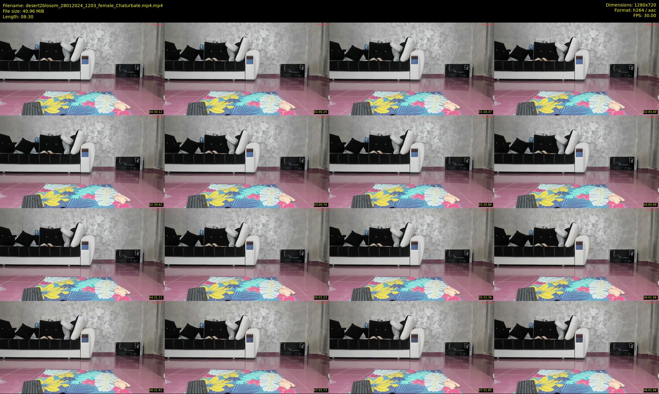 desert2blosom — 9 minute Chaturbate female cam show recording, 720p, Jan 28, 2024