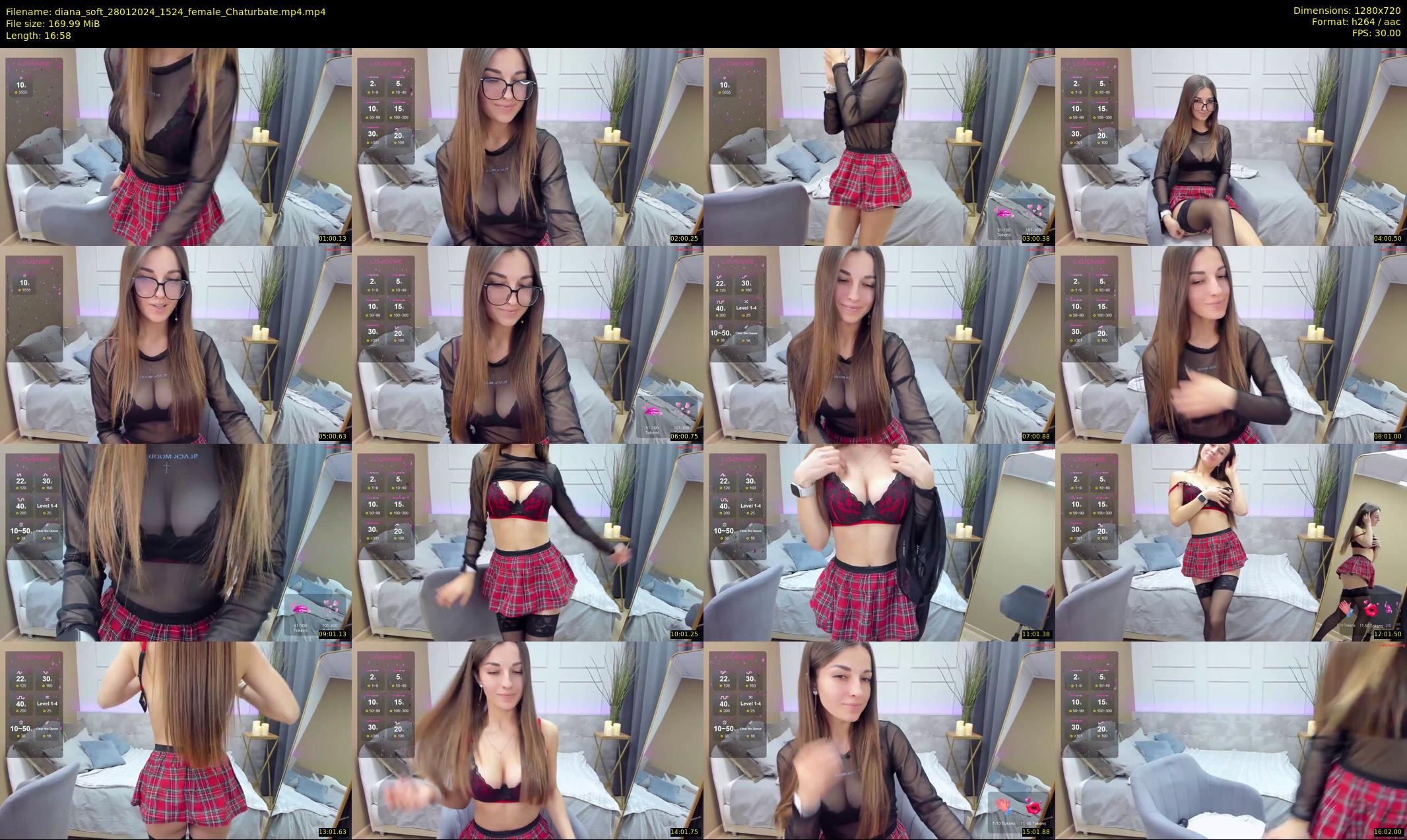 diana_soft — 17 minute Chaturbate female cam show recording, 720p, Jan 28, 2024