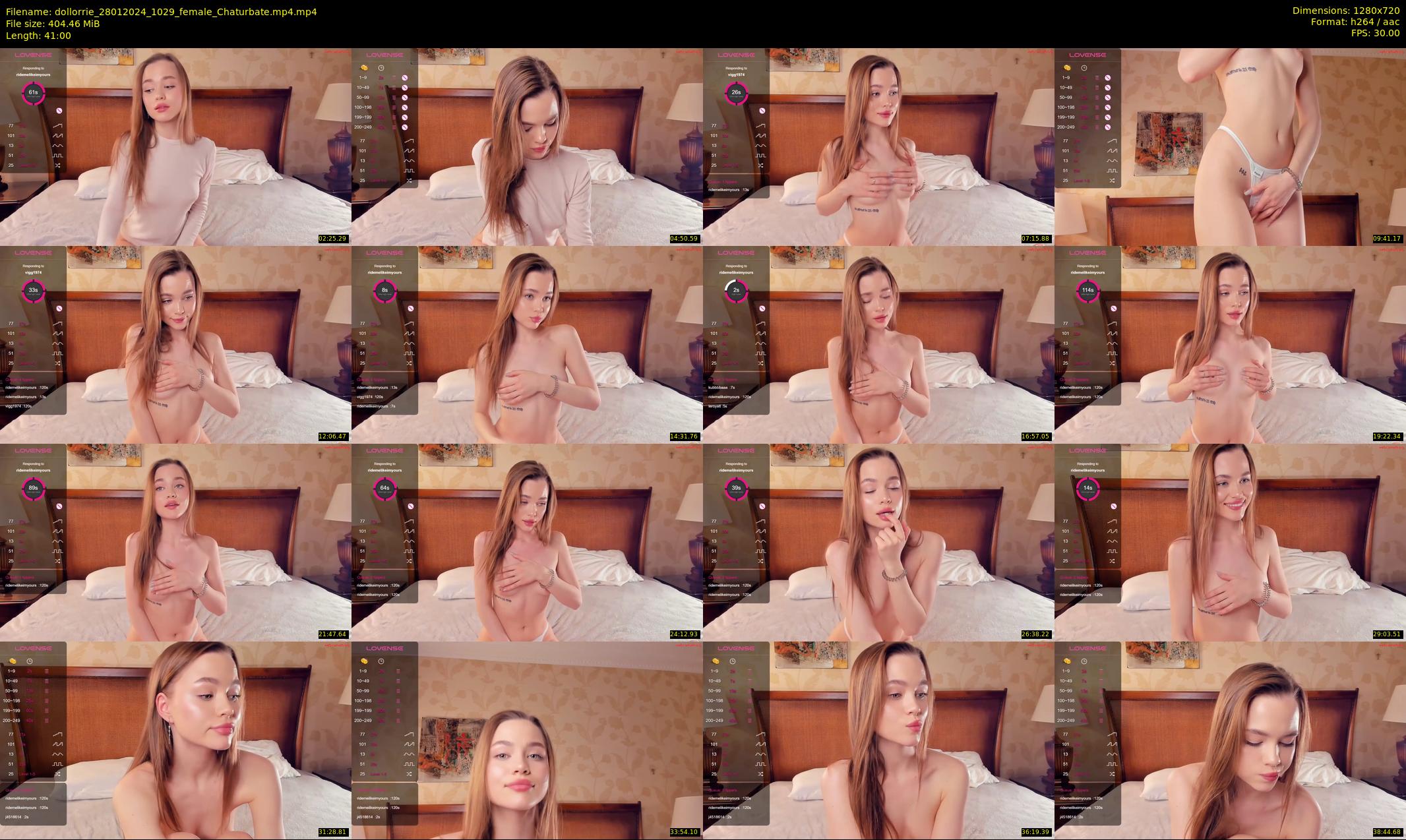 dollorrie — 41 minute Chaturbate couple cam show recording, 720p, Jan 28, 2024