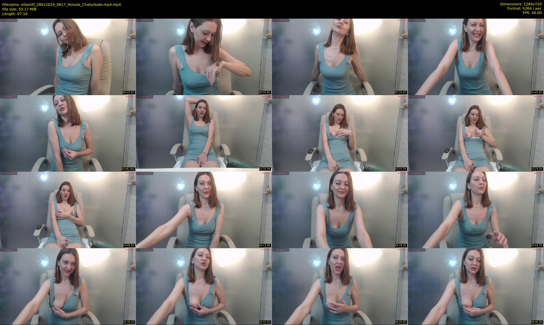 ellamilf — 8 minute Chaturbate female cam show recording, 720p, Jan 28, 2024
