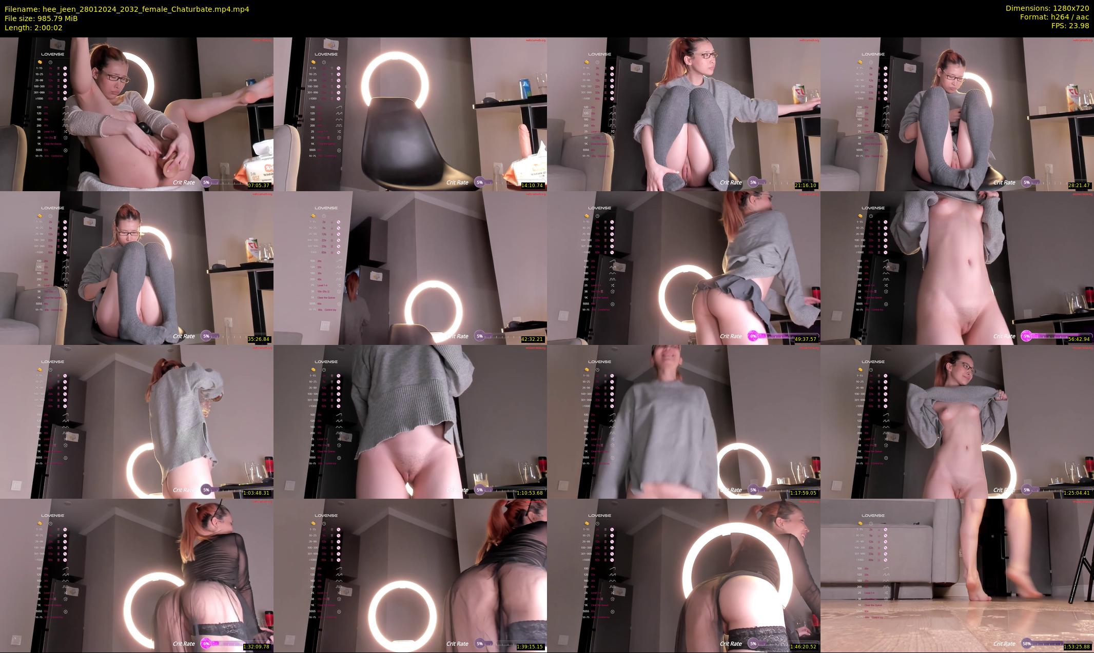 hee_jeen — 121 minute Chaturbate female cam show recording, 720p, Jan 28, 2024
