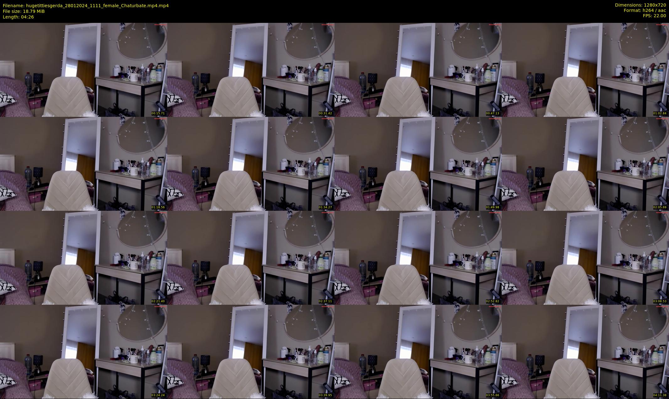 hugetittiesgerda — 5 minute Chaturbate female cam show recording, 720p, Jan 28, 2024