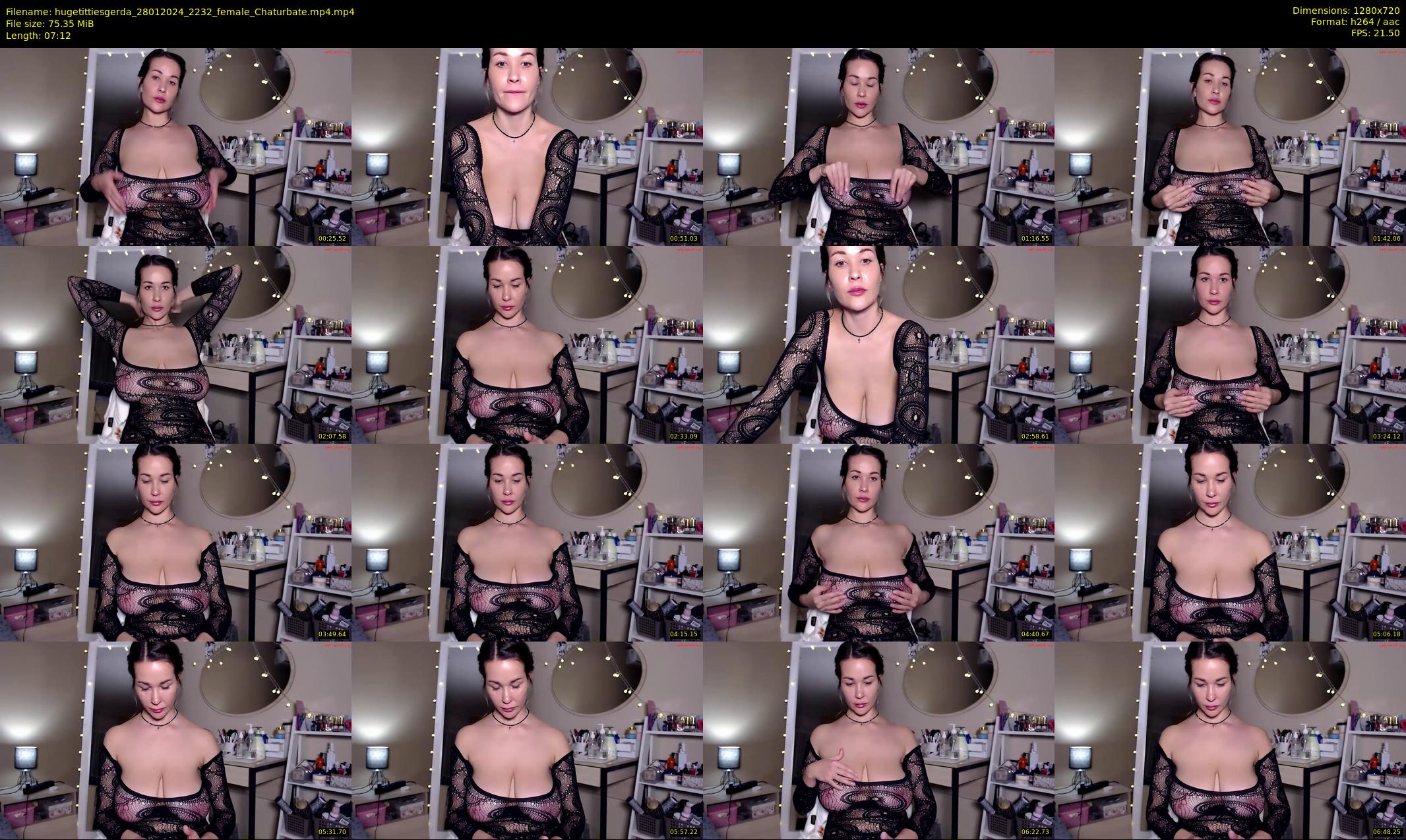 hugetittiesgerda — 8 minute Chaturbate female cam show recording, 720p, Jan 28, 2024