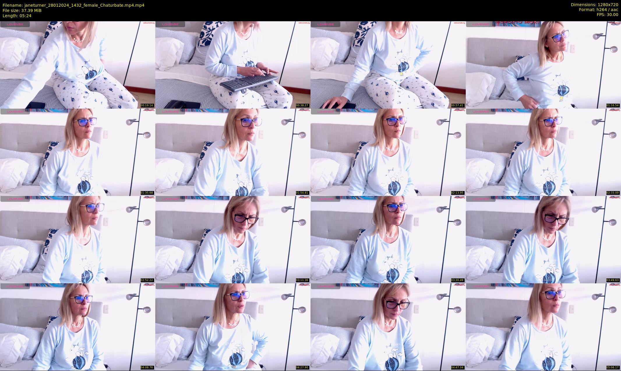 janeturner — 6 minute Chaturbate female cam show recording, 720p, Jan 28, 2024