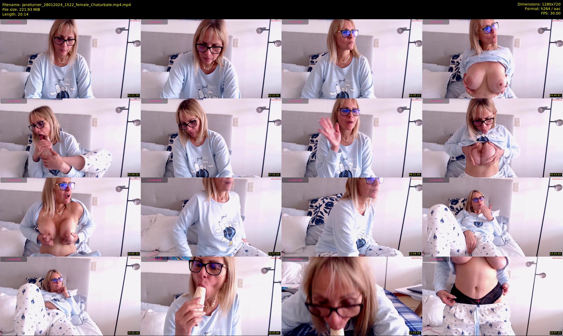 janeturner — 21 minute Chaturbate female cam show recording, 720p, Jan 28, 2024