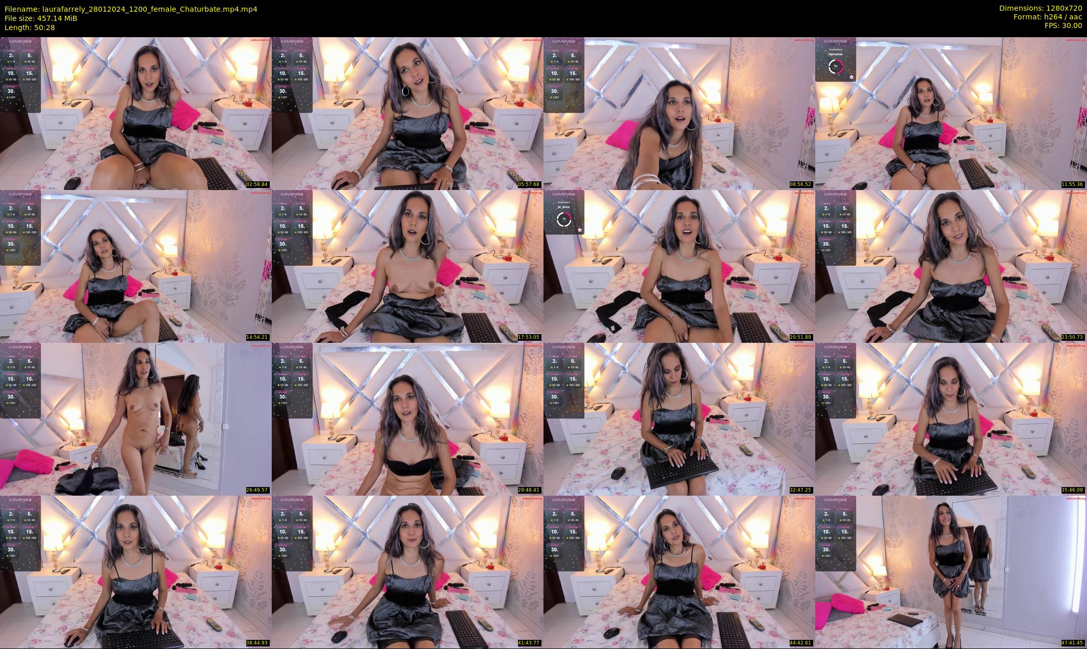 laurafarrely — 51 minute Chaturbate female cam show recording, 720p, Jan 28, 2024