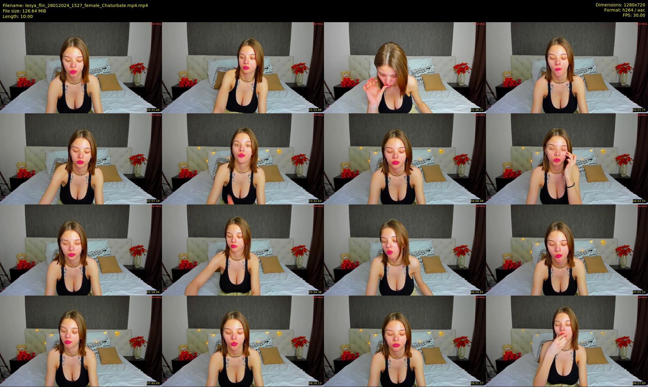 lesya_flin — 10 minute Chaturbate female cam show recording, 720p, Jan 28, 2024