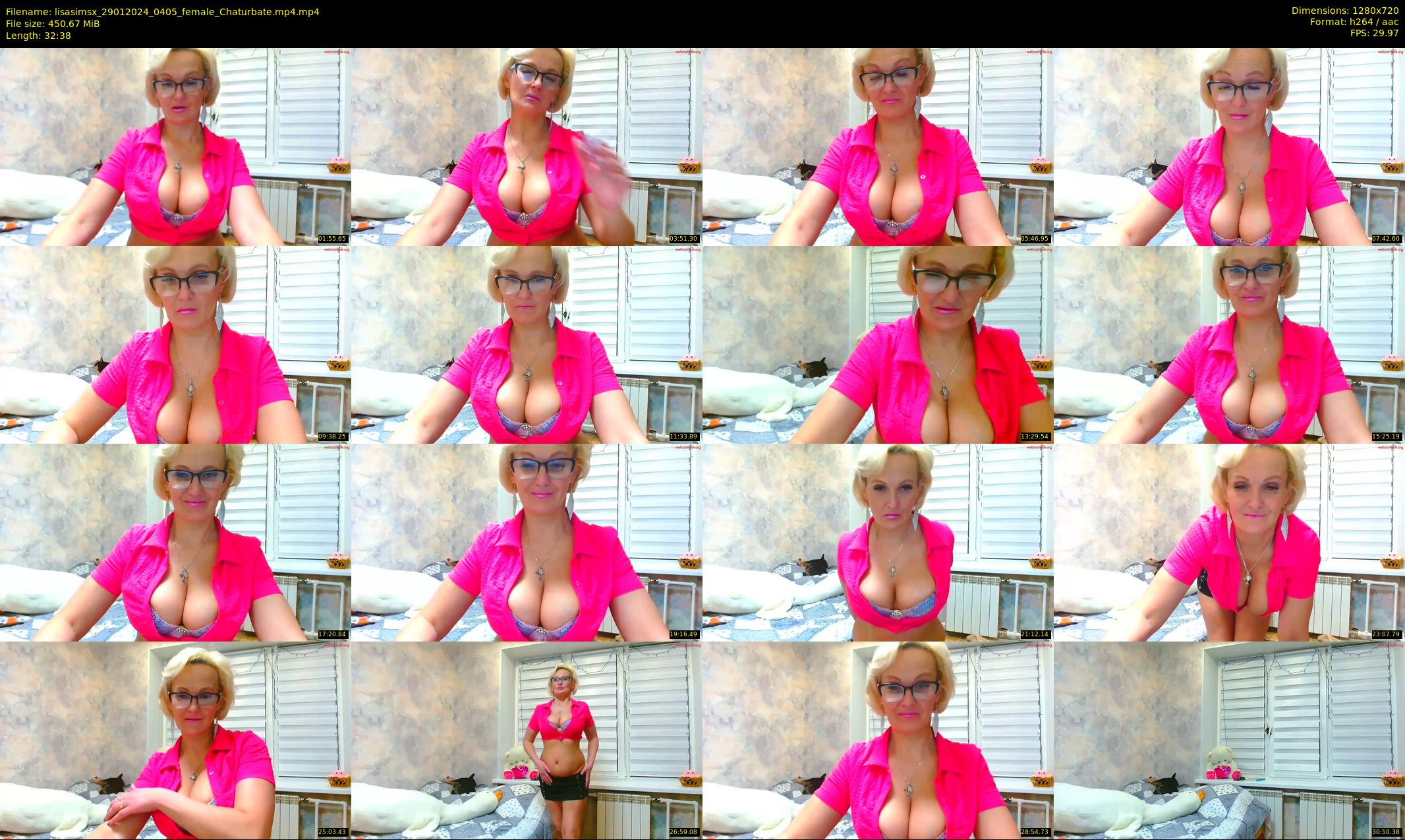 lisasimsx — 33 minute Chaturbate female cam show recording, 720p, Jan 29, 2024