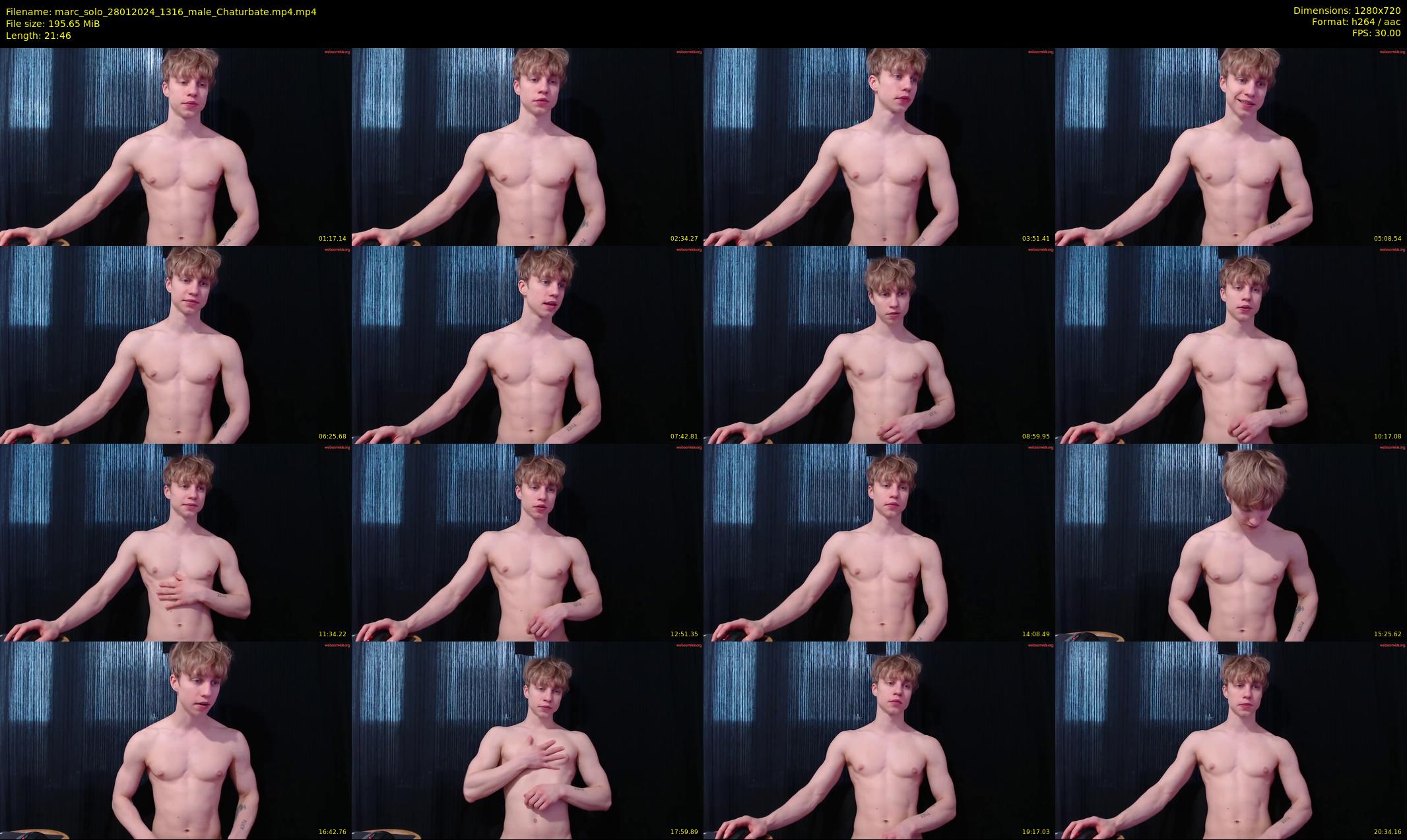 marc_solo — 22 minute Chaturbate male cam show recording, 720p, Jan 28, 2024