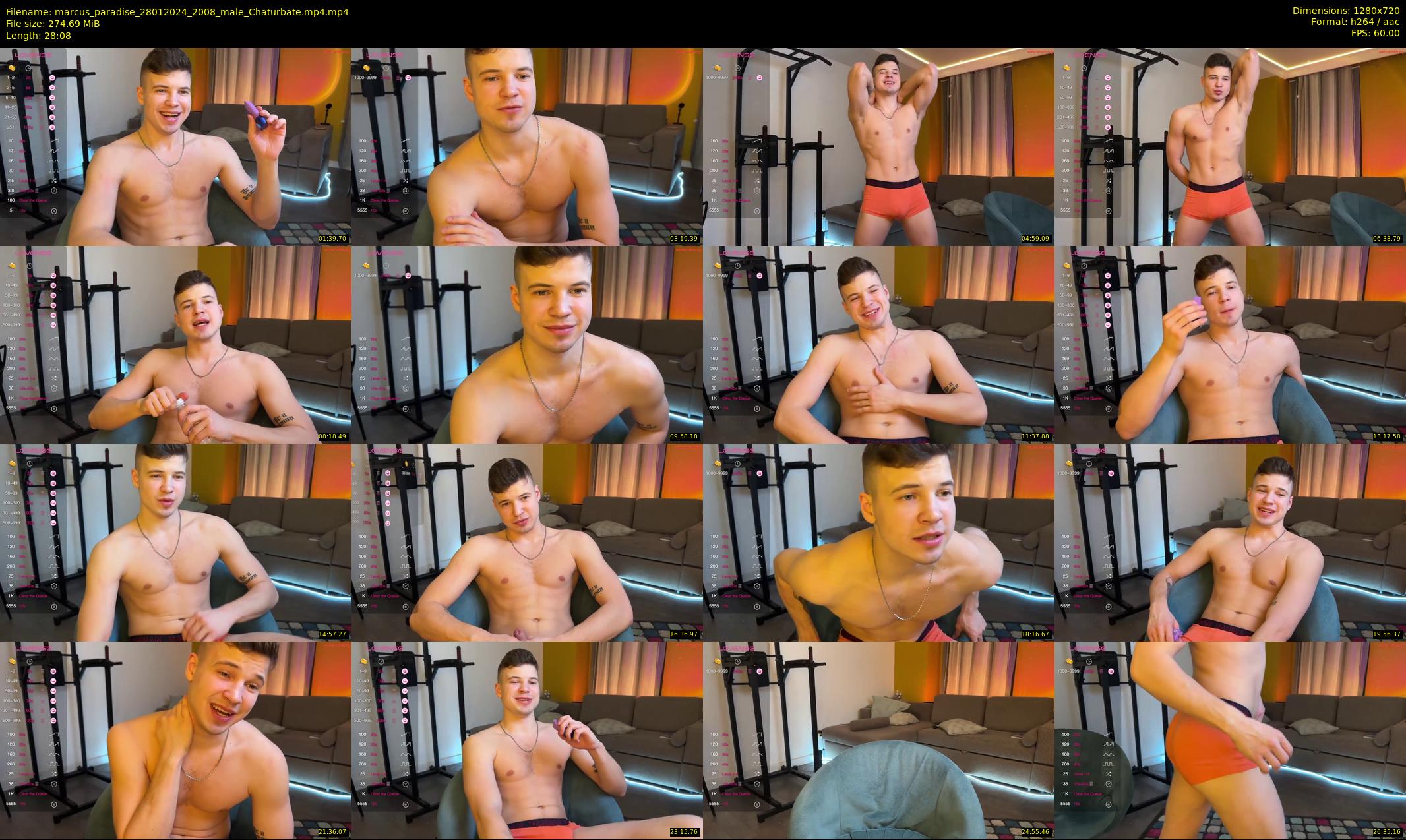 marcus_paradise — 29 minute Chaturbate male cam show recording, 720p, Jan 28, 2024