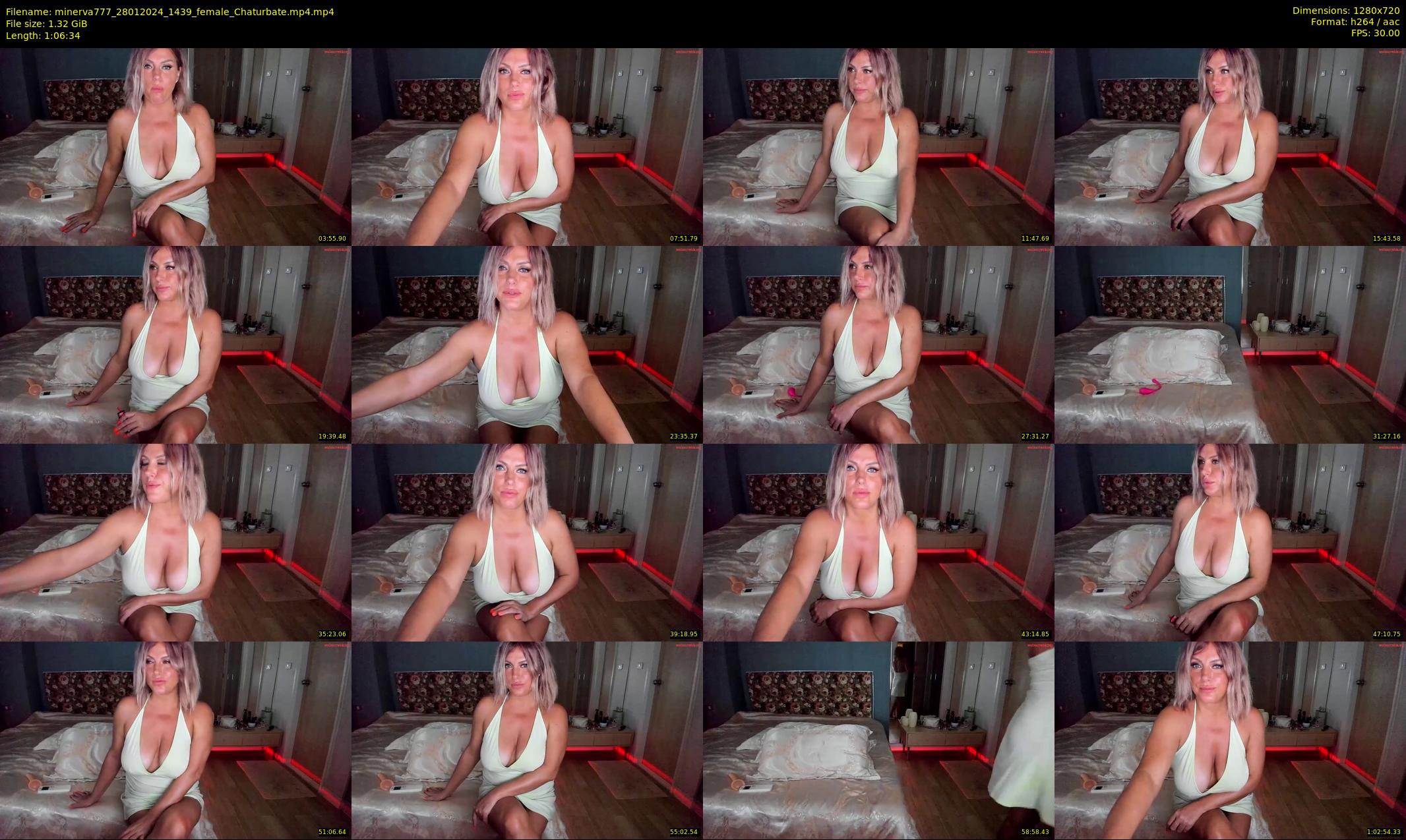 minerva777 — 67 minute Chaturbate female cam show recording, 720p, Jan 28, 2024