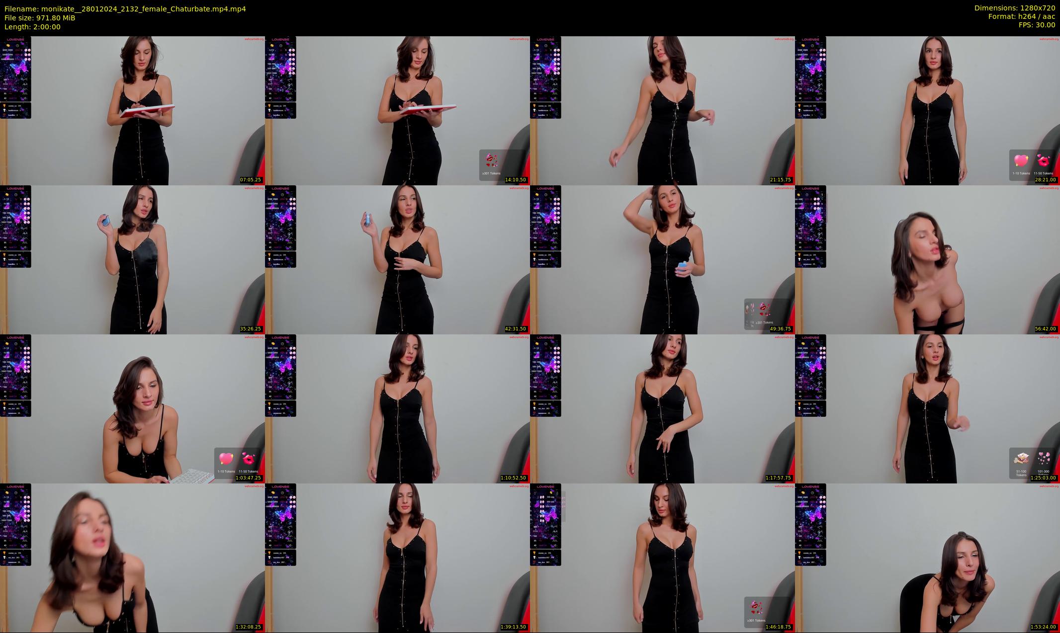 monikate_ — 120 minute Chaturbate couple cam show recording, 720p, Jan 28, 2024