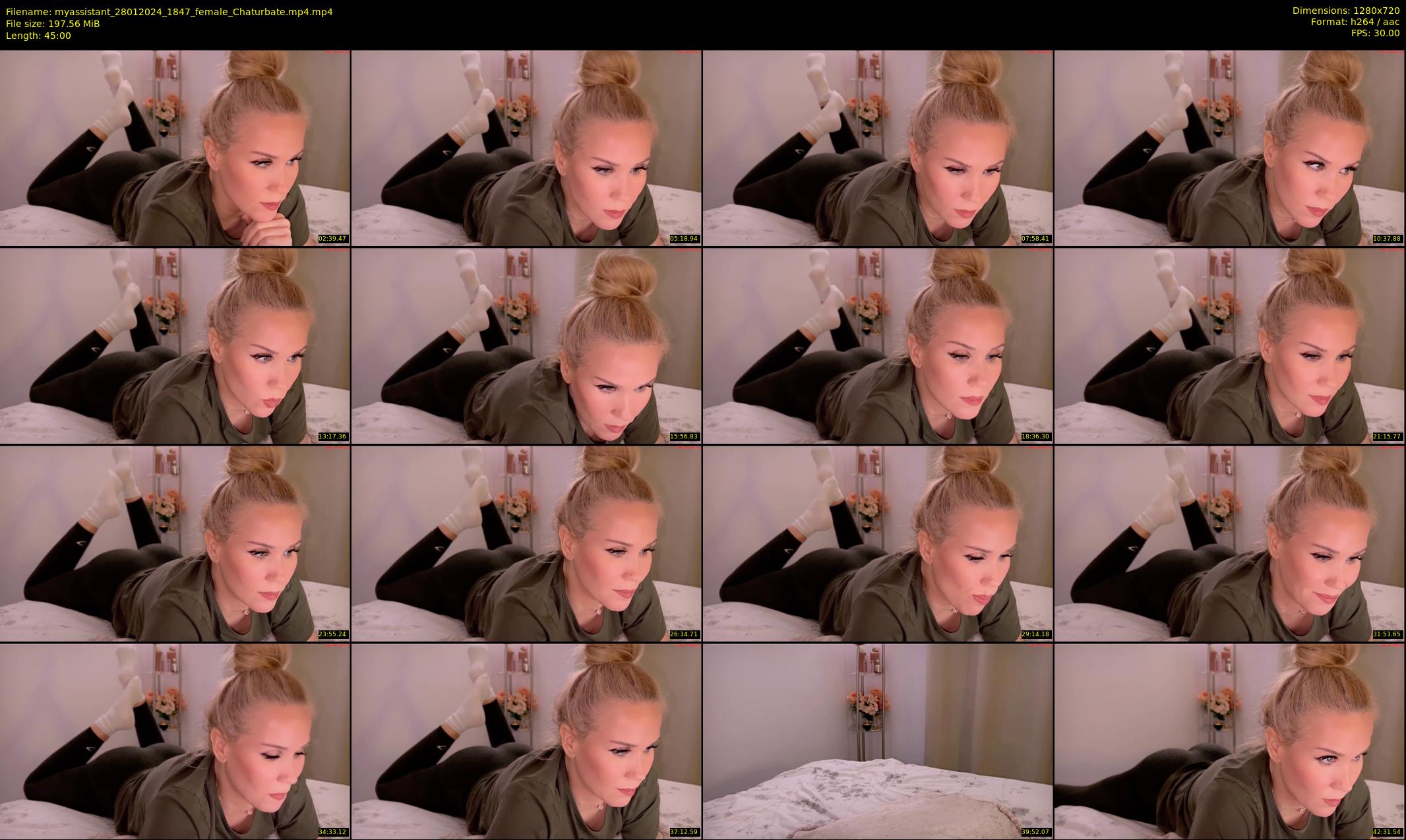 myassistant — 45 minute Chaturbate female cam show recording, 720p, Jan 28, 2024