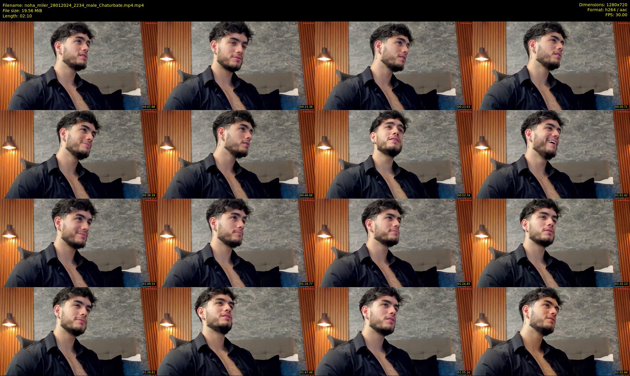 noha_miler — 3 minute Chaturbate male cam show recording, 720p, Jan 28, 2024