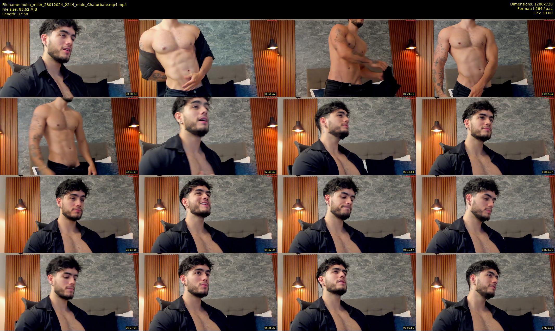 noha_miler — 8 minute Chaturbate male cam show recording, 720p, Jan 28, 2024