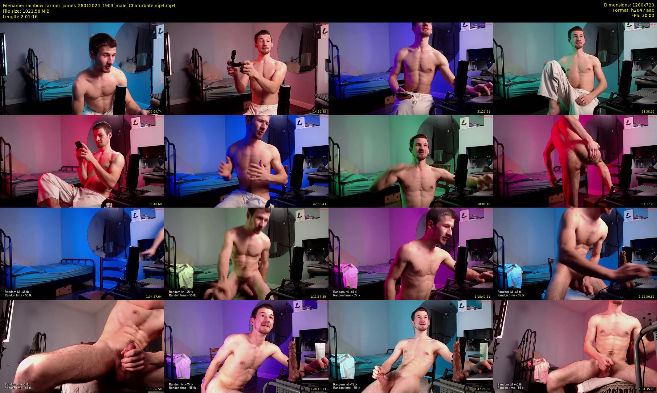 rainbow_farmer_james — 122 minute Chaturbate male cam show recording, 720p, Jan 28, 2024