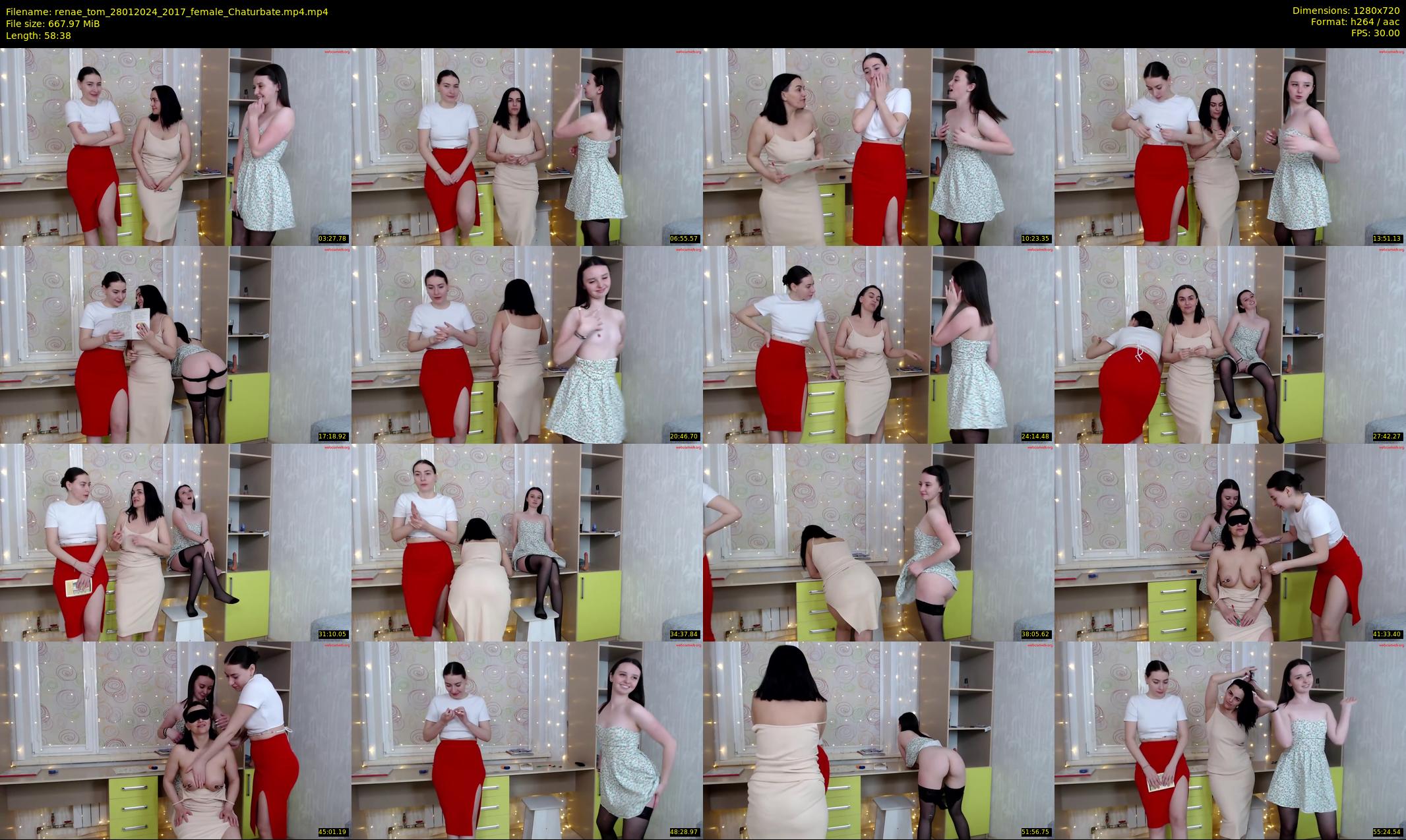 renae_tom — 59 minute Chaturbate couple cam show recording, 720p, Jan 28, 2024